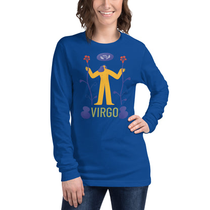 Virgo Unisex Long Sleeve Tee - Raw Edition