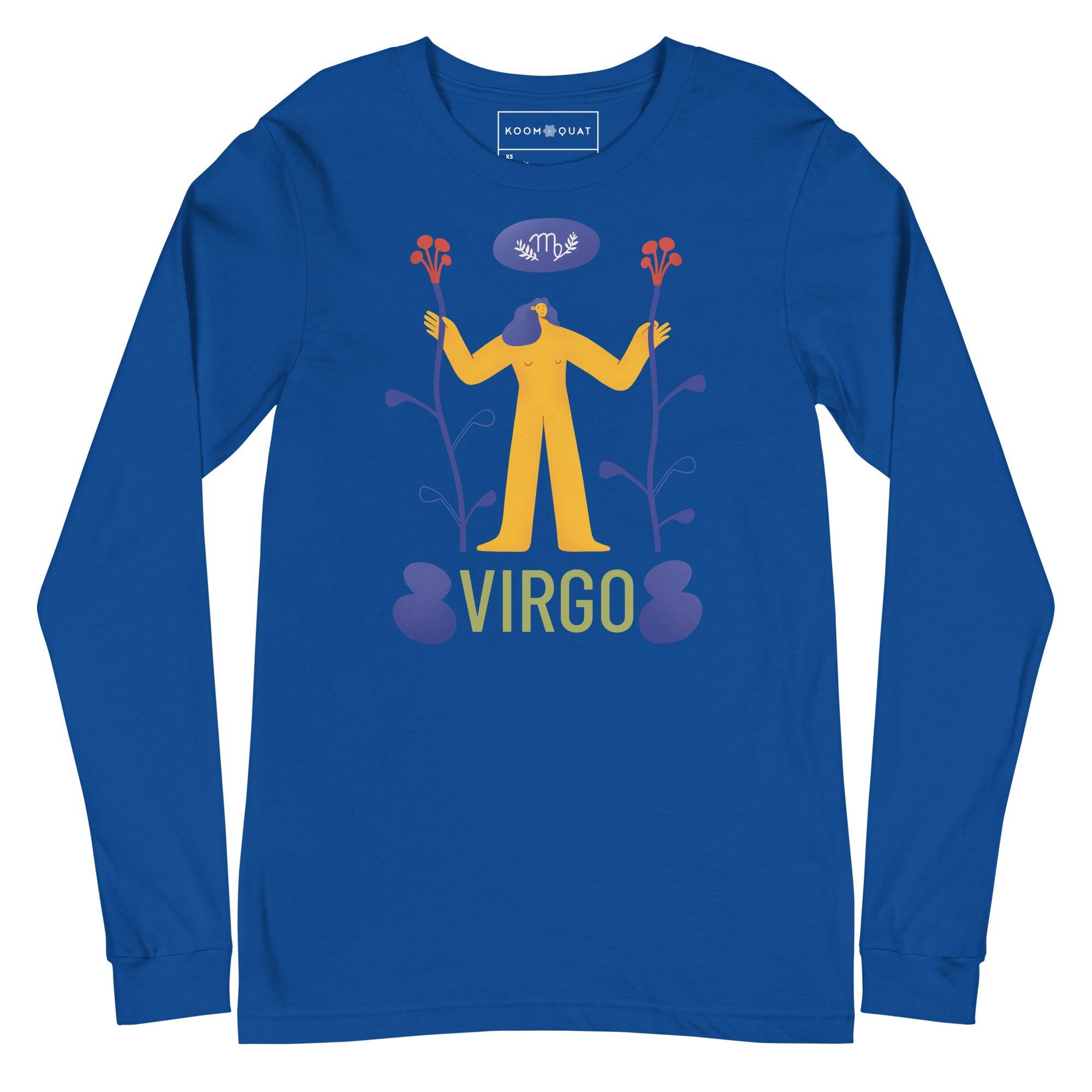 Virgo Unisex Long Sleeve Tee - Raw Edition - 