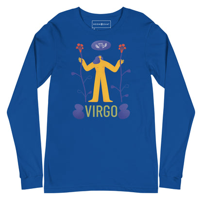 Virgo Unisex Long Sleeve Tee - Raw Edition