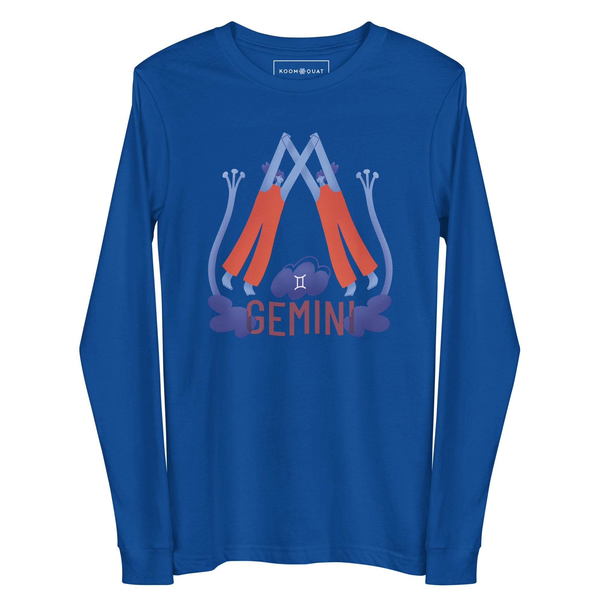 Gemini Unisex Long Sleeve Tee - Raw Edition - 