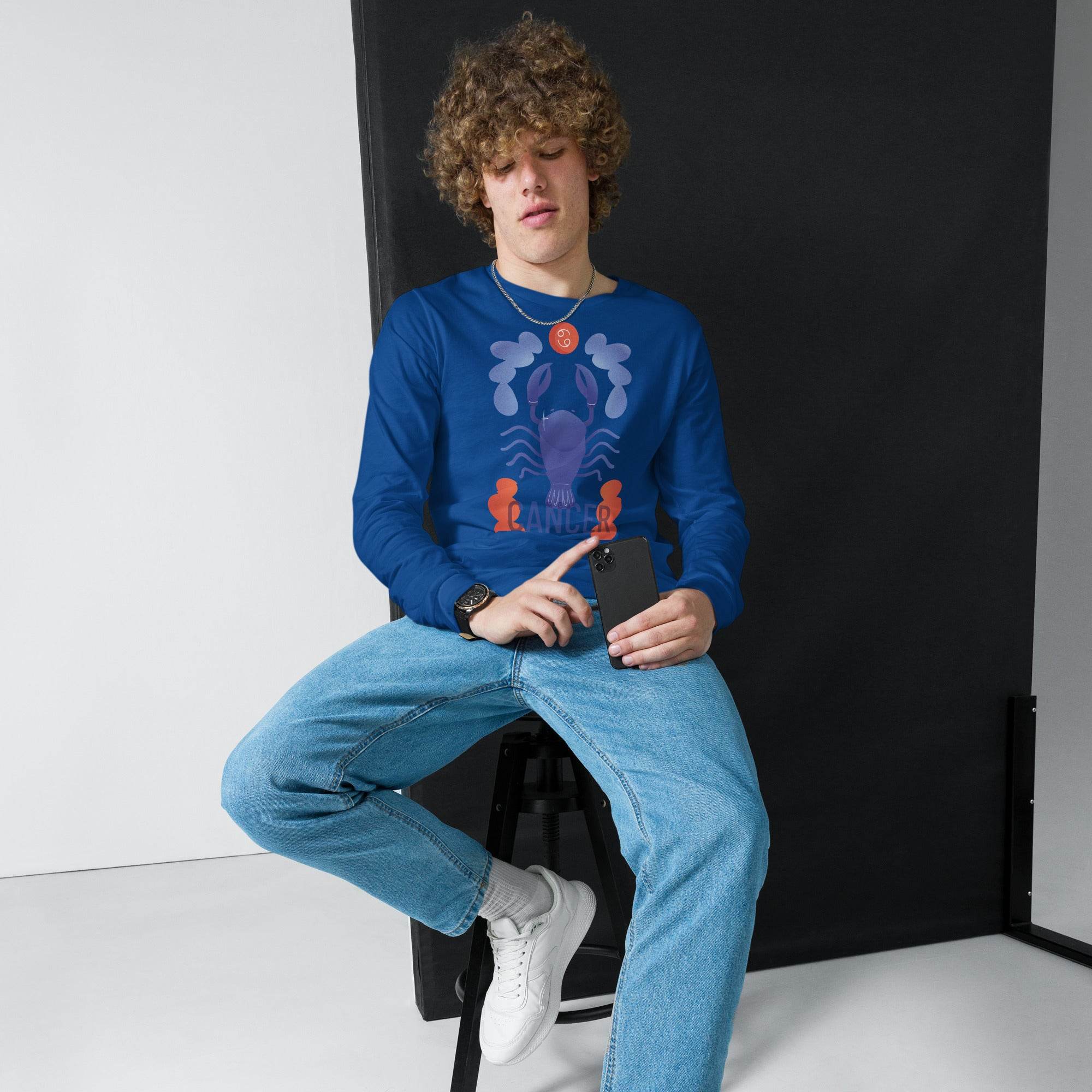Cancer Unisex Long Sleeve Tee - Raw Edition - 