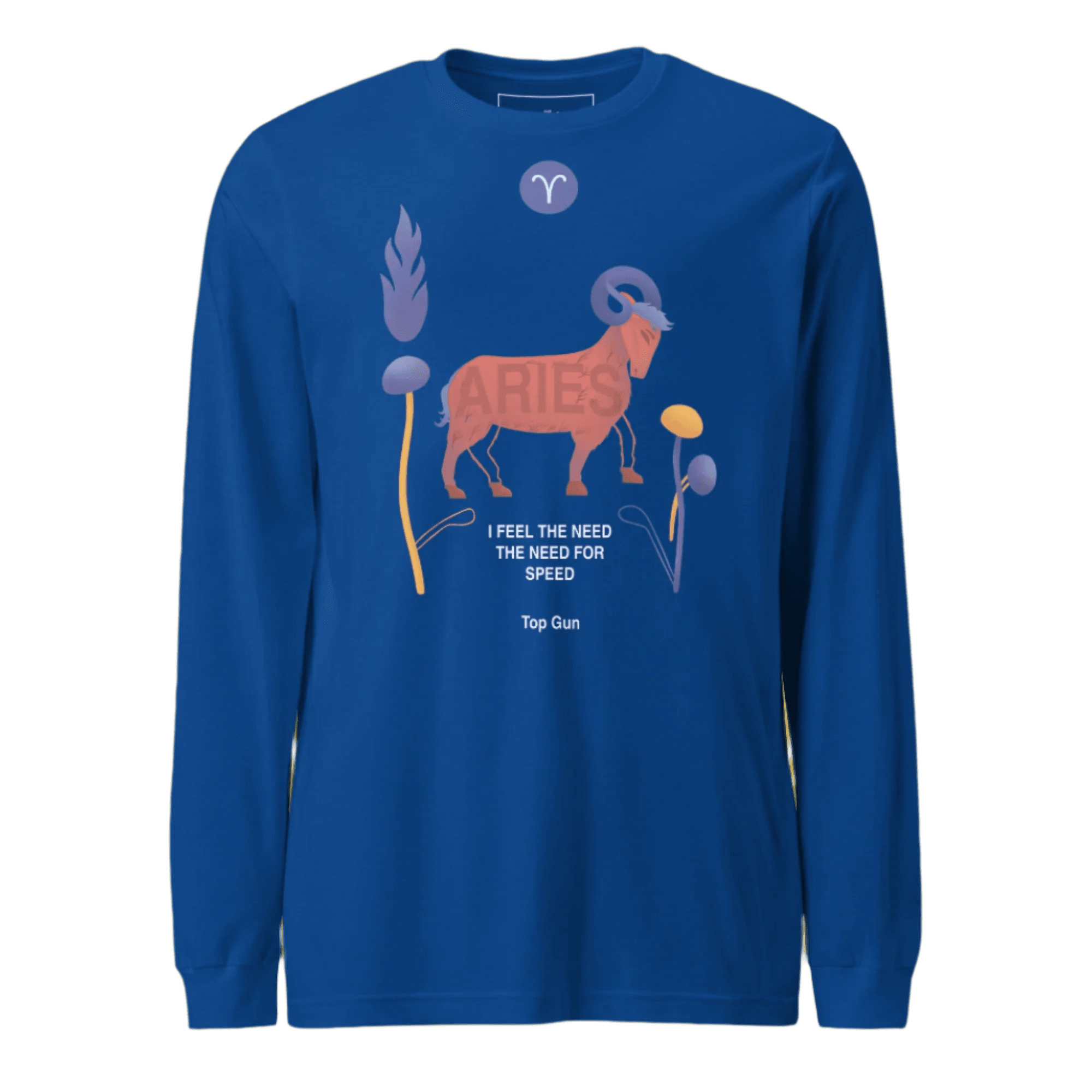 Aries Unisex Long Sleeve Tee Top Gun - Edition - 