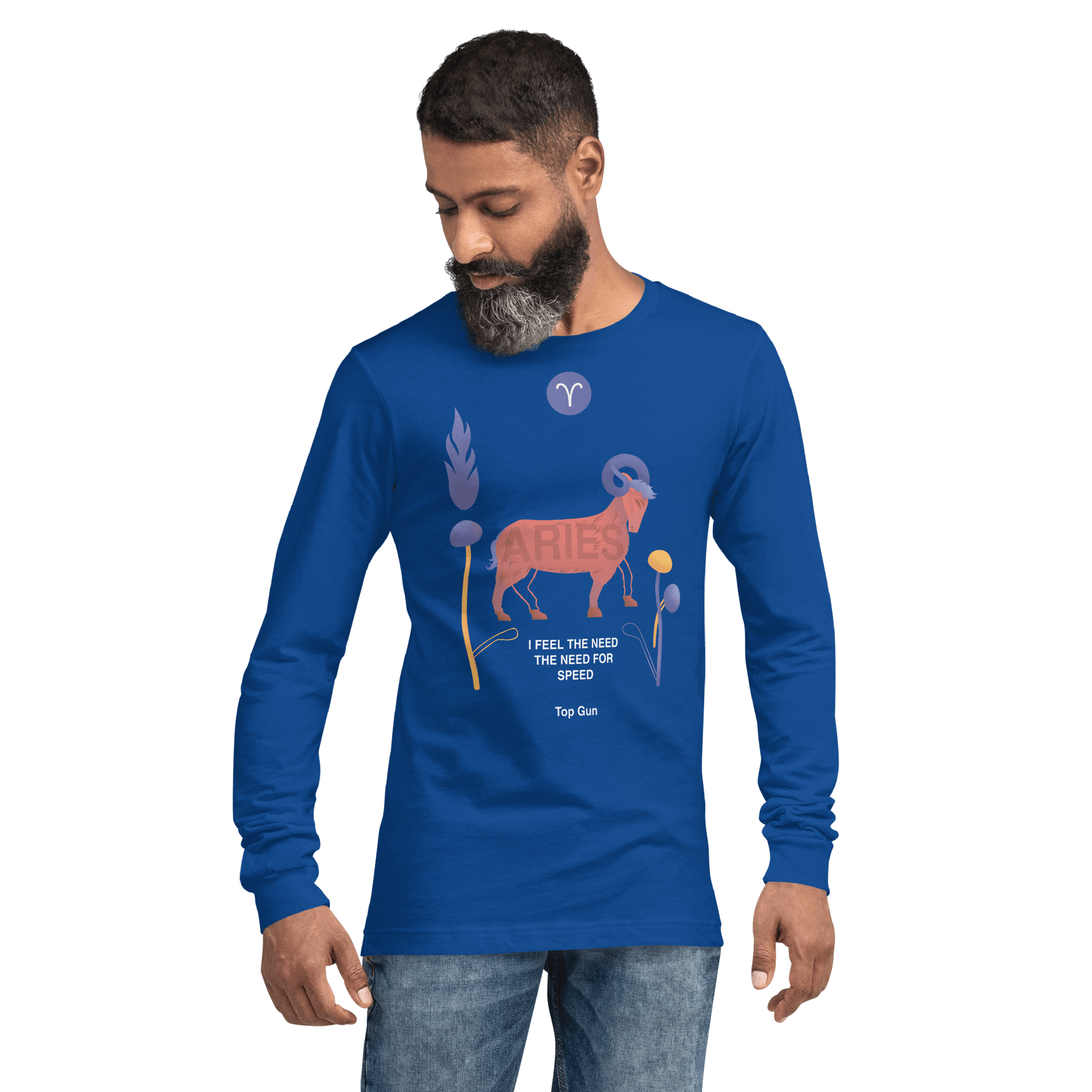 Aries Unisex Long Sleeve Tee Top Gun - Edition - 