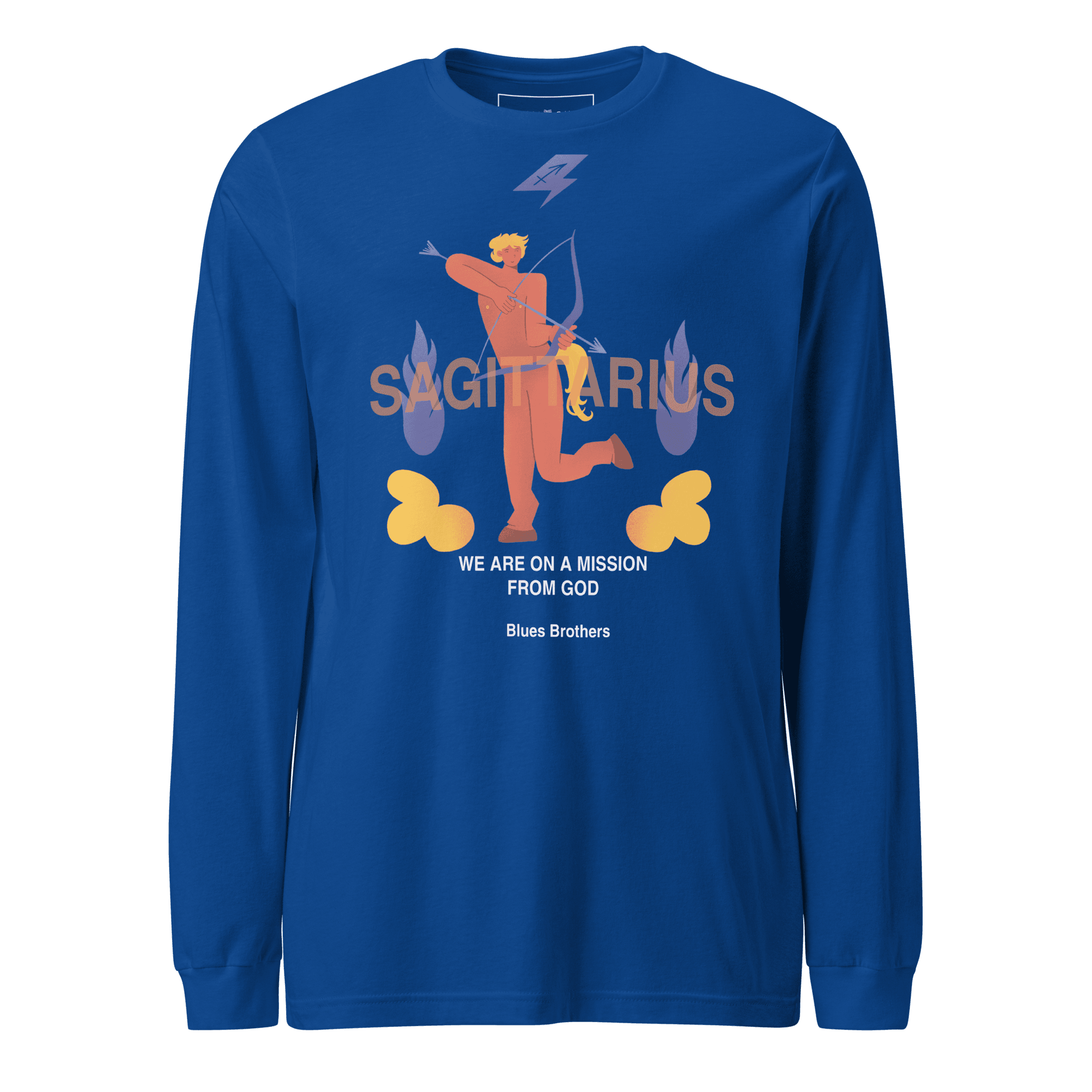 Sagittarius Unisex Long Sleeve Tee - The Blues Brothers Edition - 
