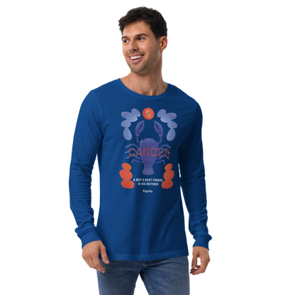 Cancer Unisex Long Sleeve Tee Psycho Edition