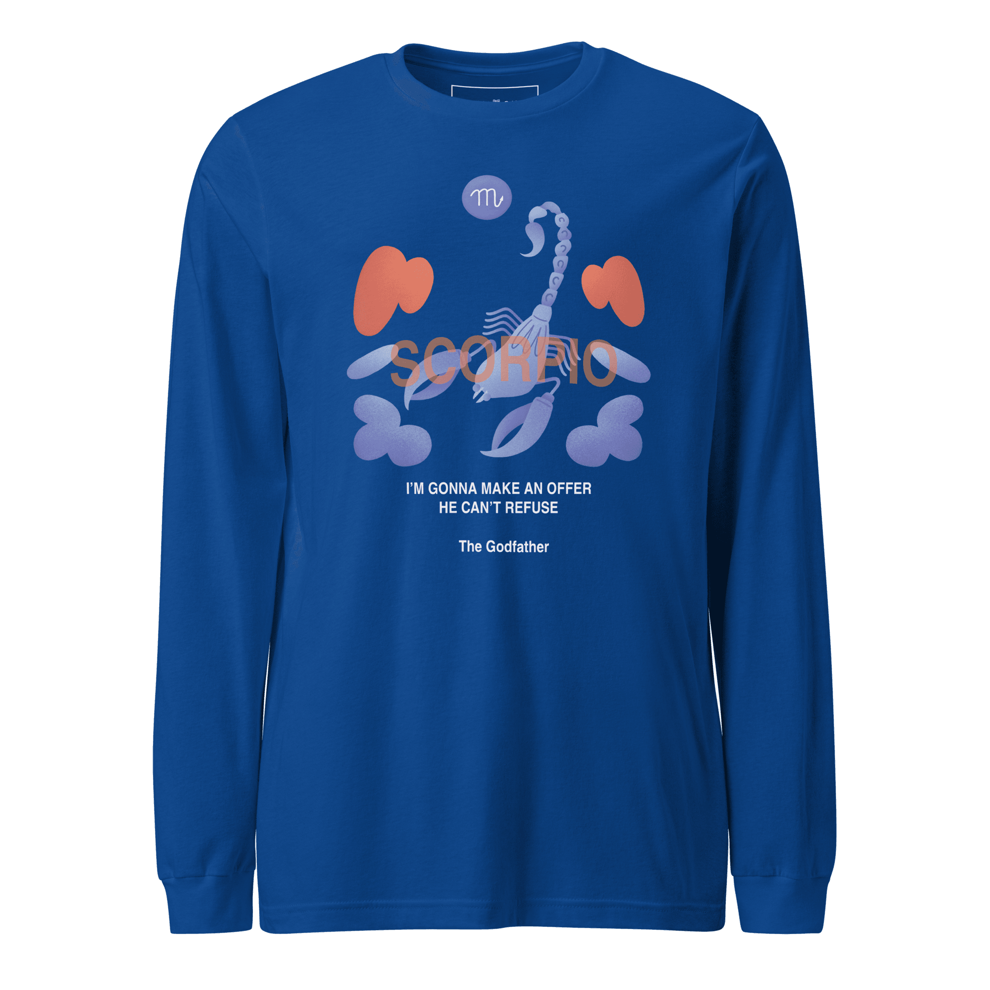 Scorpio Unisex Long Sleeve Tee - Godfather B Edition - 