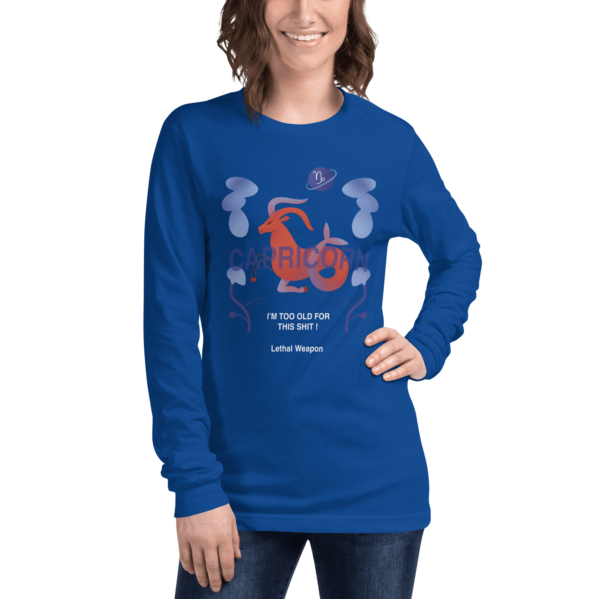 Capricorn Unisex Long Sleeve Tee - Lethal Weapon Edition - 