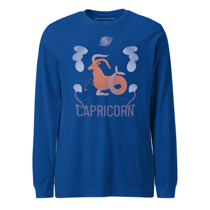 Capricorn Unisex Long Sleeve Tee - Raw Edition