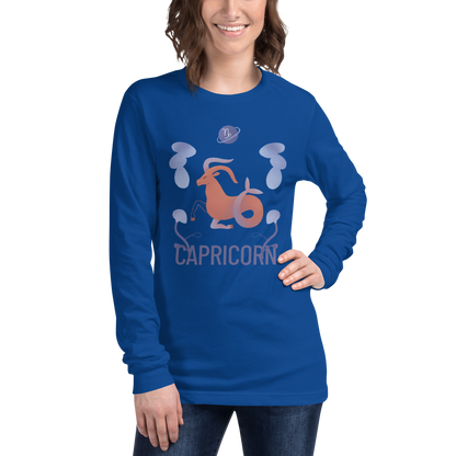 Capricorn Unisex Long Sleeve Tee - Raw Edition