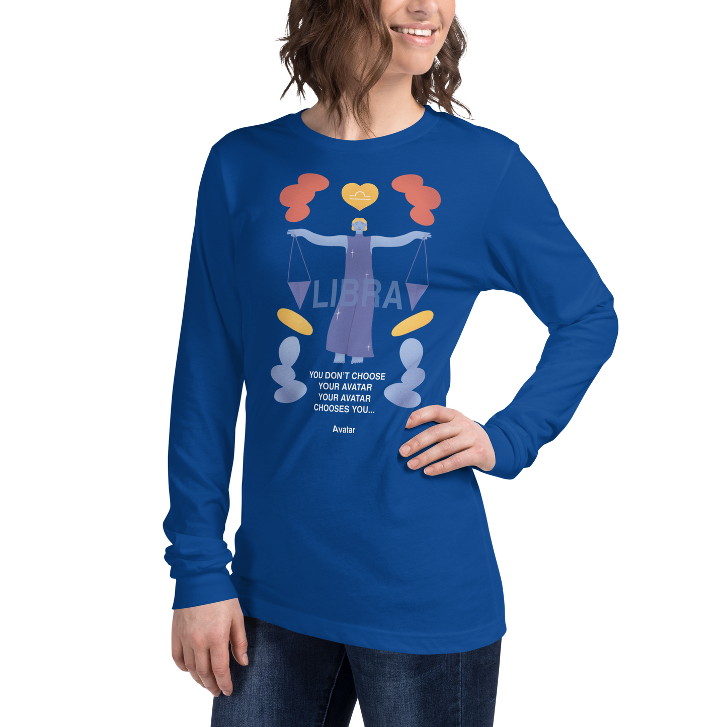 Libra Unisex Long Sleeve Tee - Avatar Edition