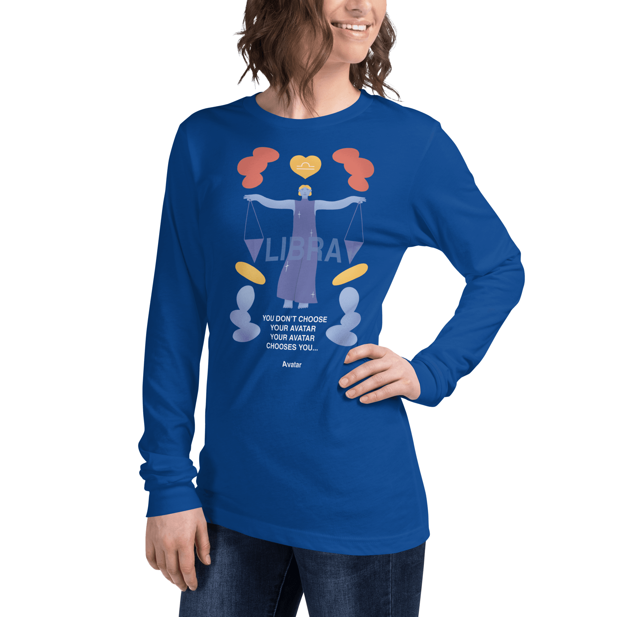 Libra Unisex Long Sleeve Tee - Avatar Edition - 