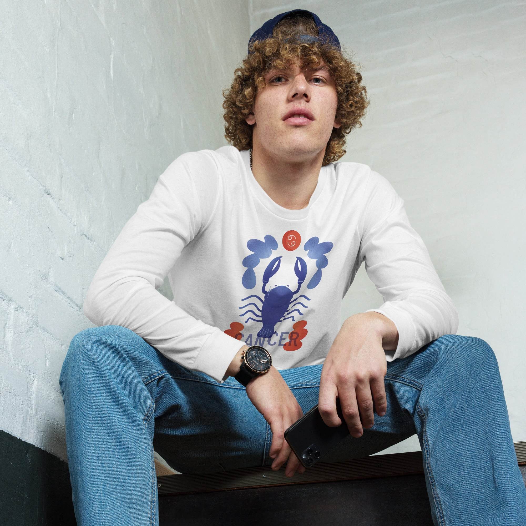 Cancer Unisex Long Sleeve Tee - Raw Edition - 