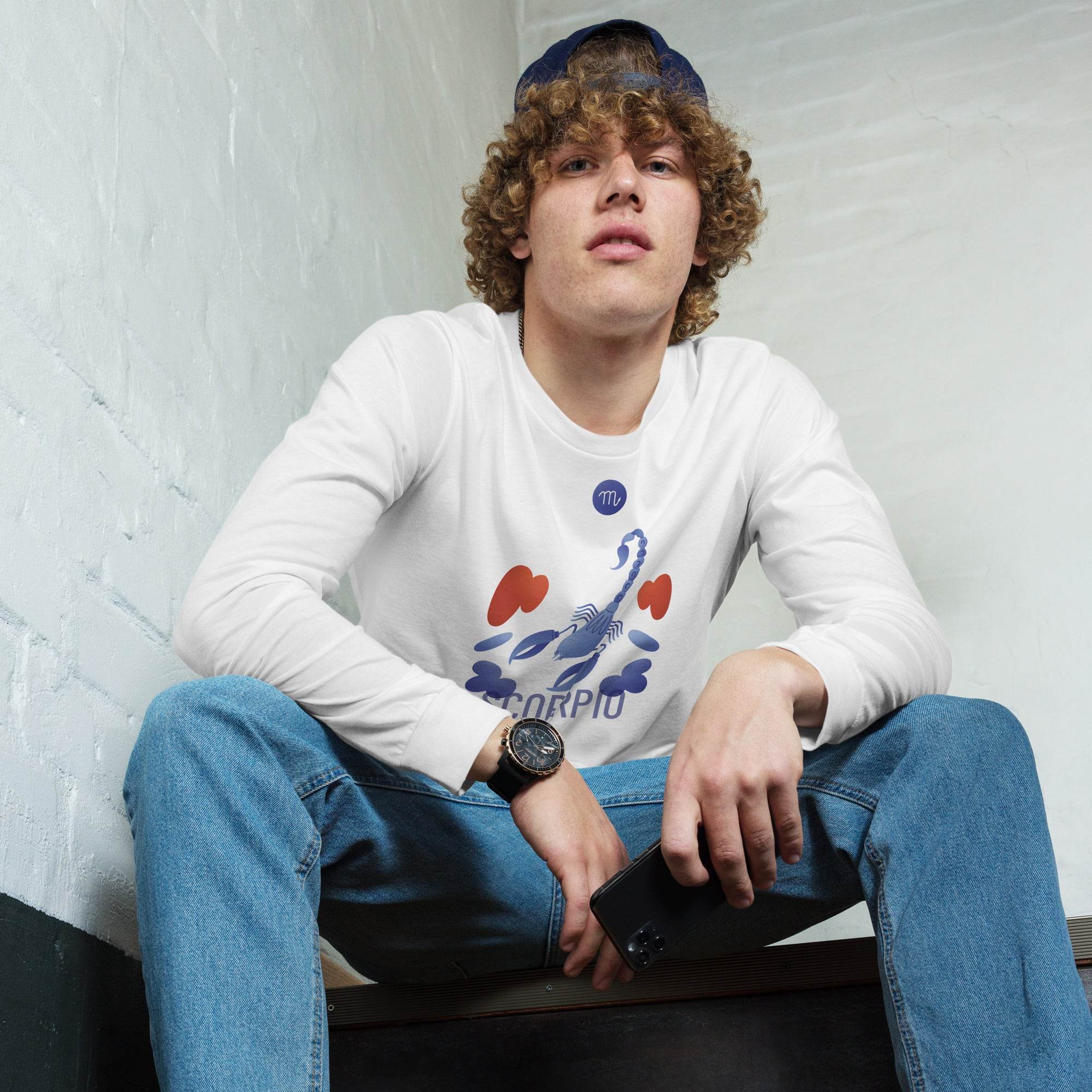 Scorpio Unisex Long Sleeve Tee - Raw Edition - 