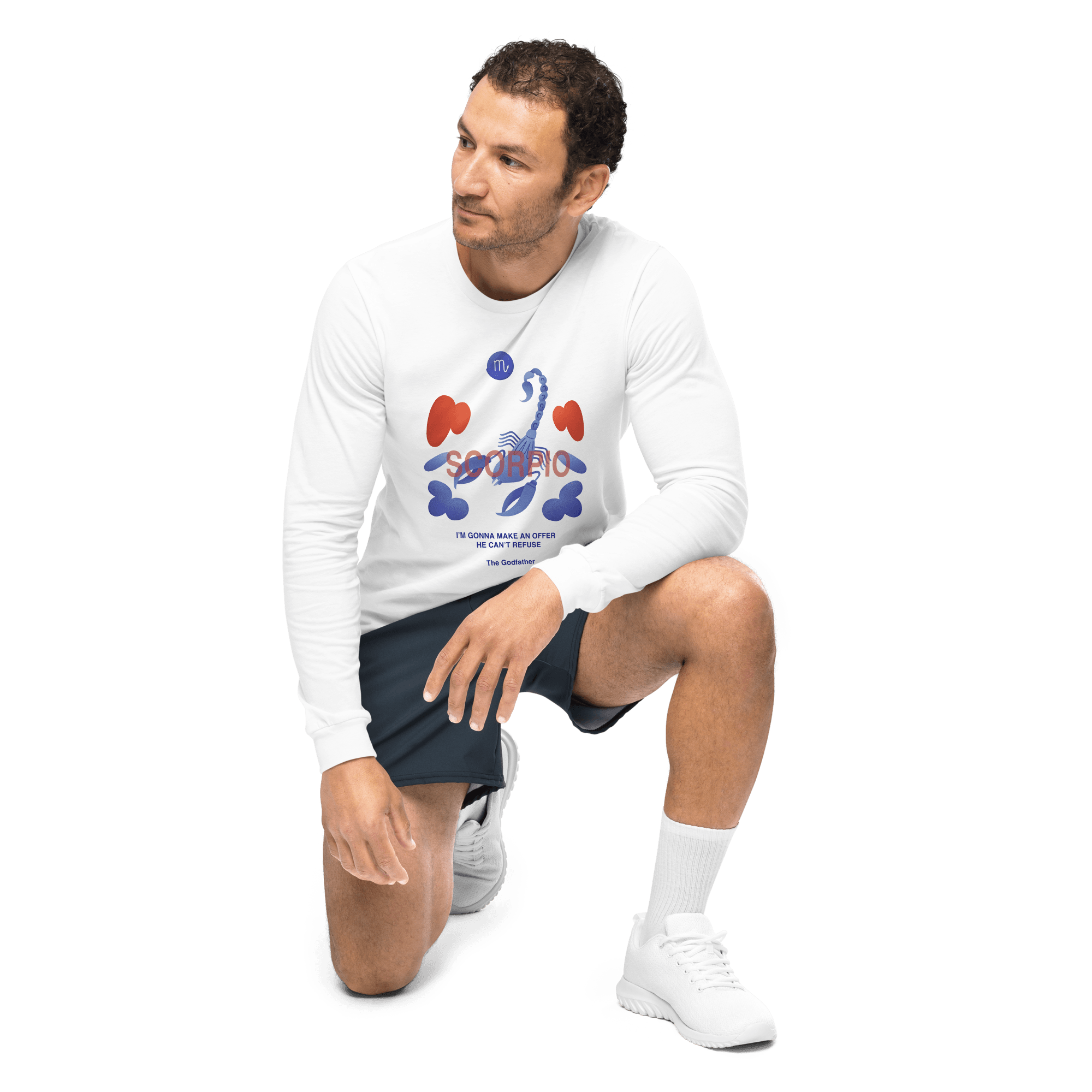 Scorpio Unisex Long Sleeve Tee - Godfather B Edition - 