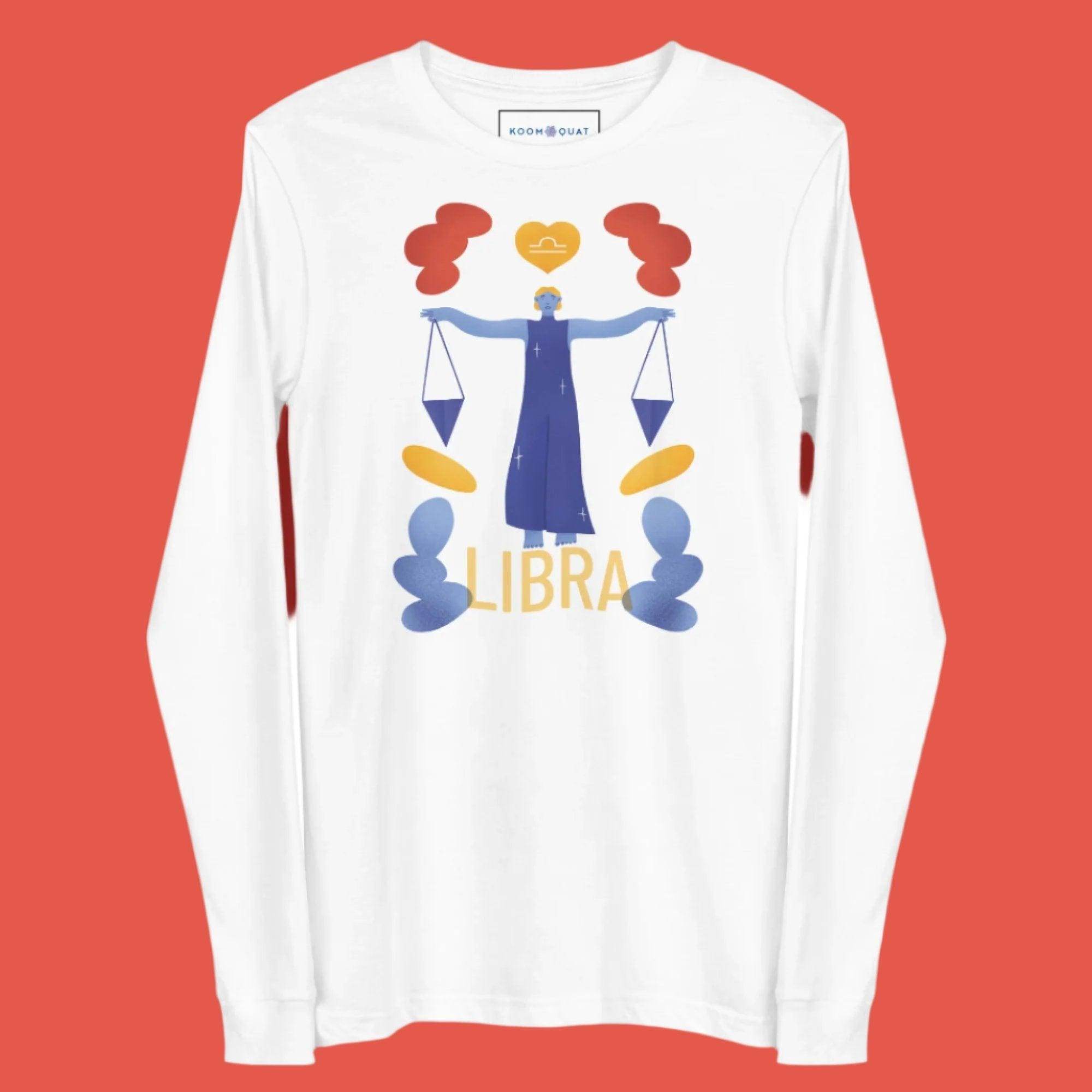 Libra Unisex Long Sleeve Tee - Raw Edition - 