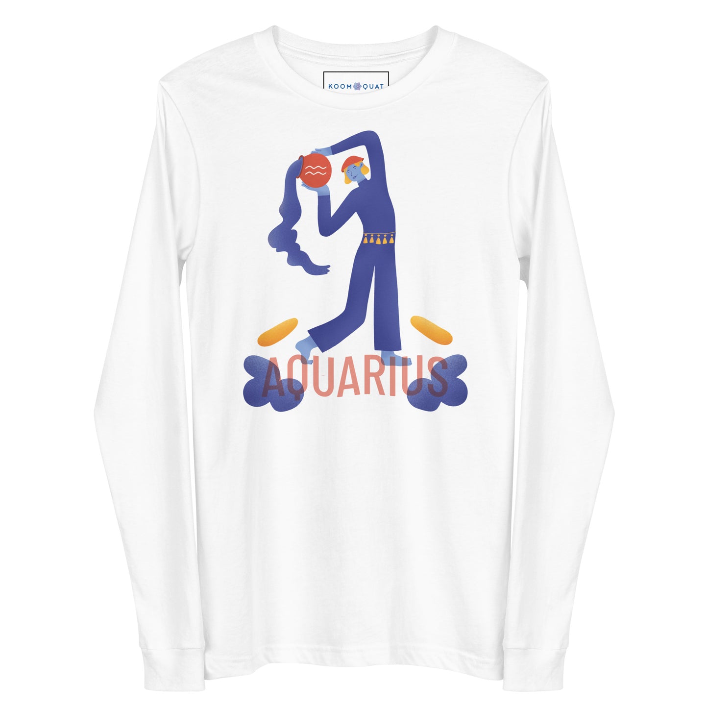 Aquarius Unisex Long Sleeve Tee - Raw Edition