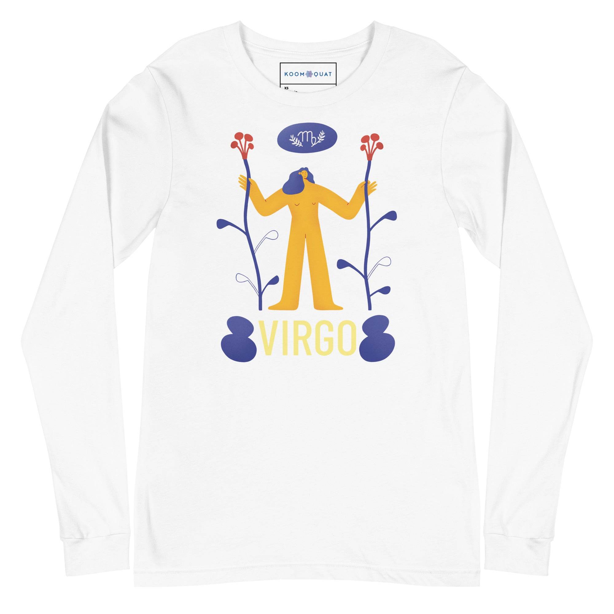 Virgo Unisex Long Sleeve Tee - Raw Edition - 
