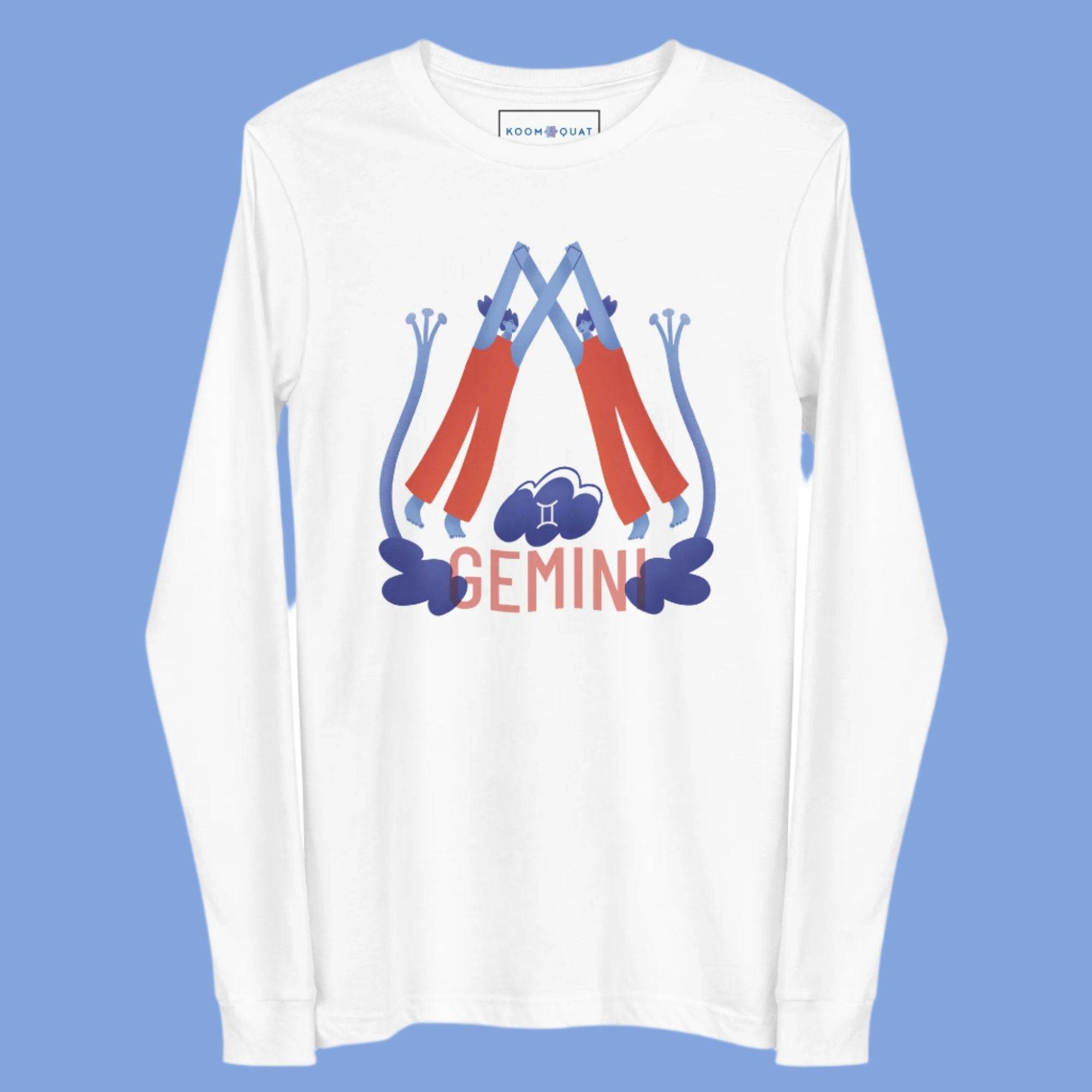 Gemini Unisex Long Sleeve Tee - Raw Edition - 