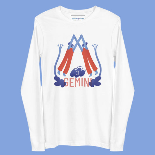 Gemini Unisex Long Sleeve Tee - Raw Edition