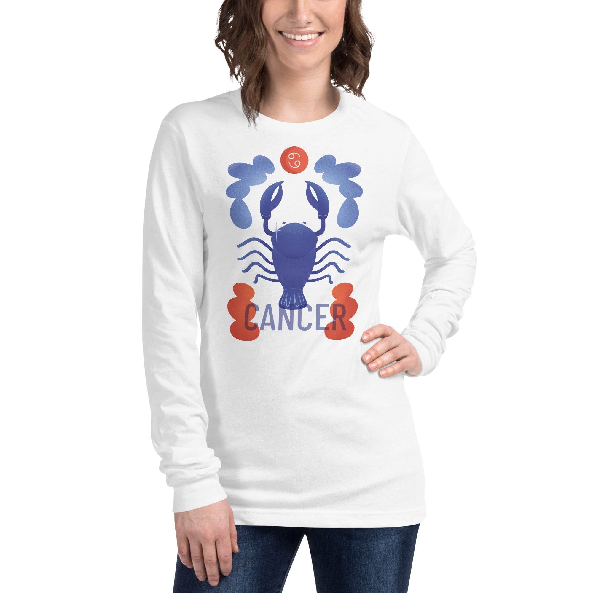 Cancer Unisex Long Sleeve Tee - Raw Edition - 