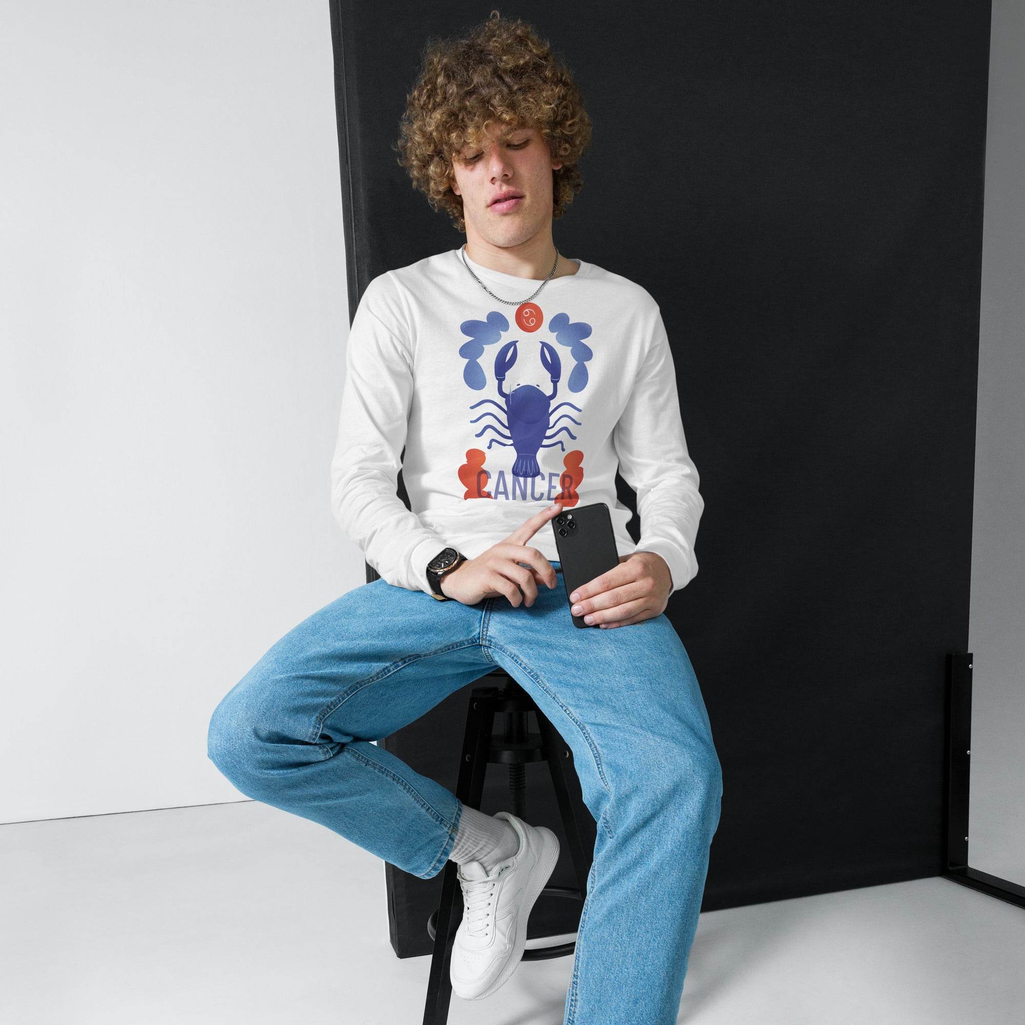 Cancer Unisex Long Sleeve Tee - Raw Edition - 