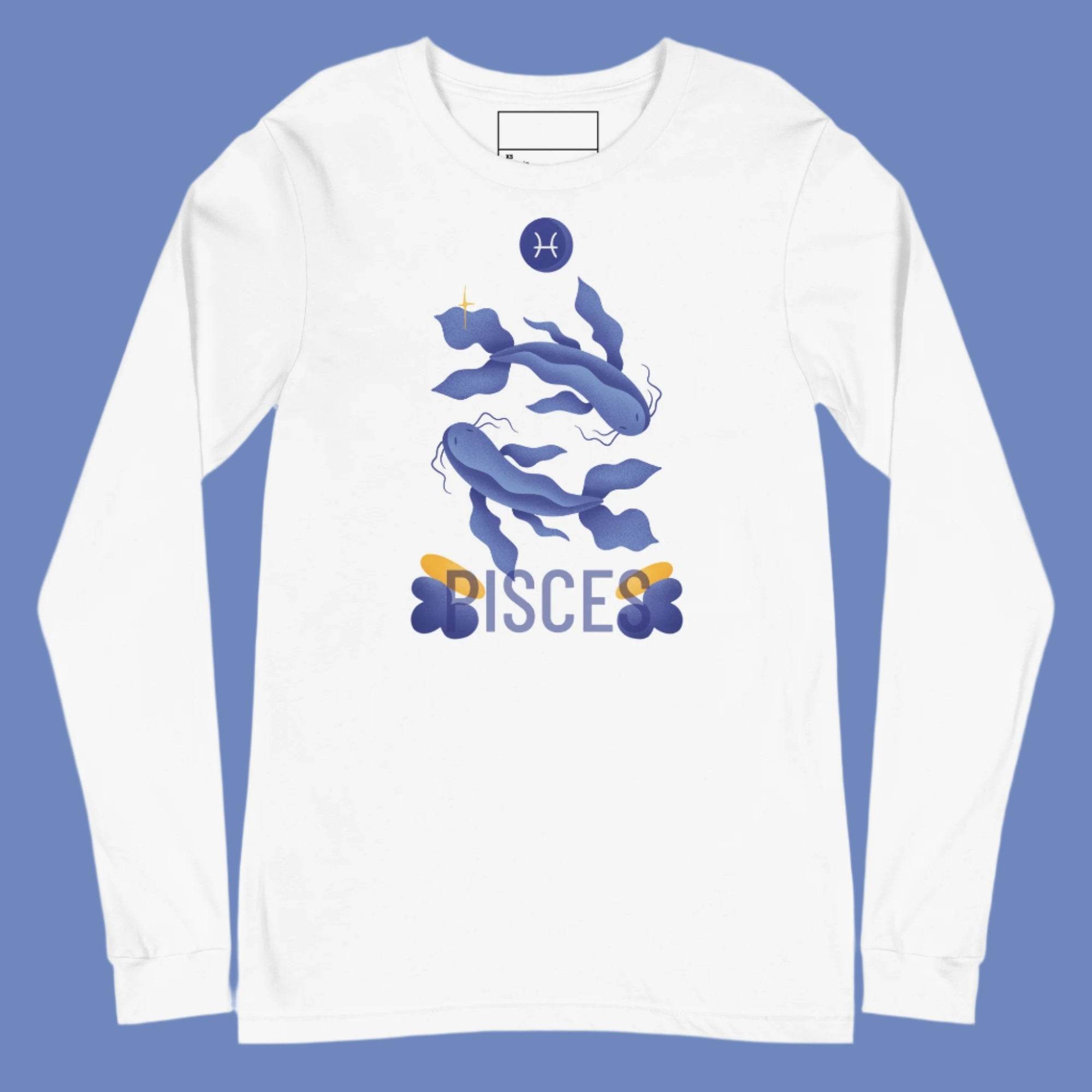 Pisces Unisex Long Sleeve Tee - Raw Edition - 