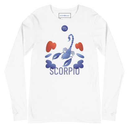 Scorpio Unisex Long Sleeve Tee - Raw Edition