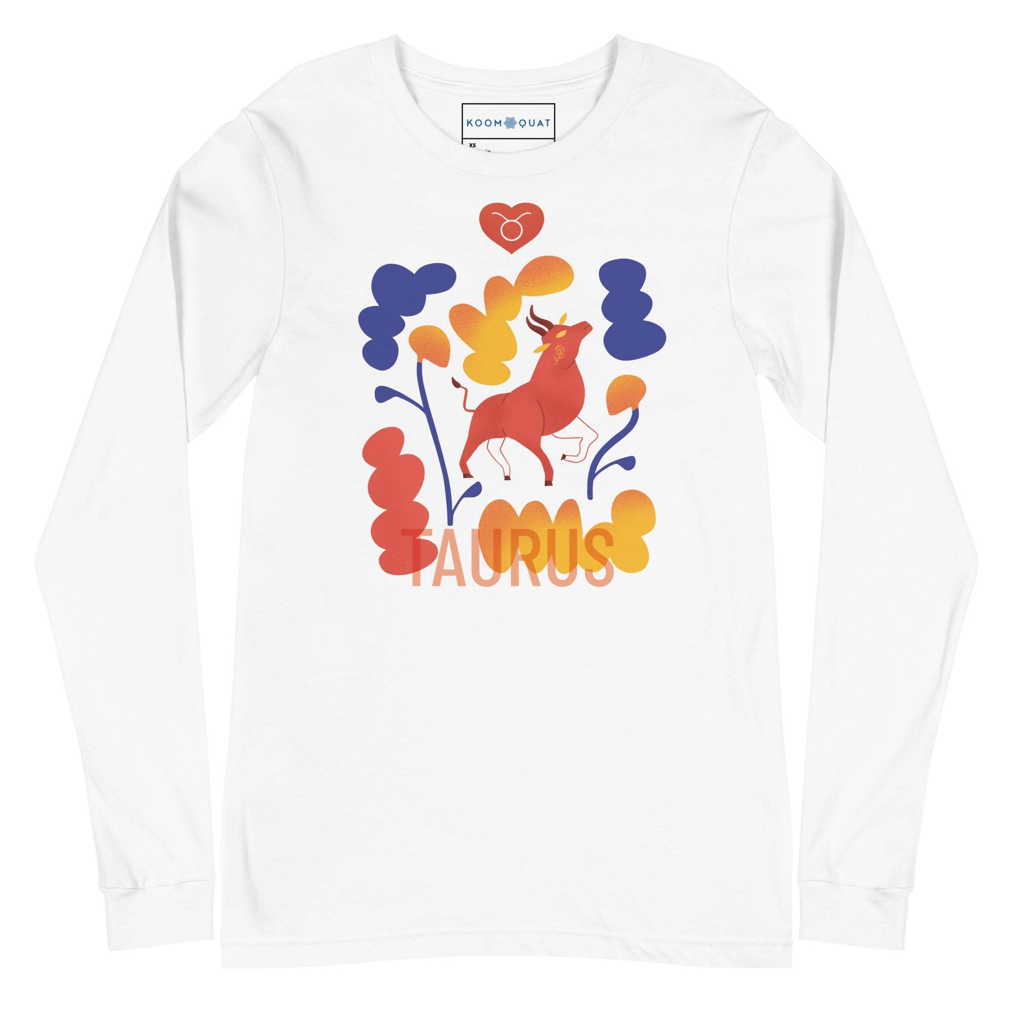 TAURUS Unisex Long Sleeve Tee Raw - 