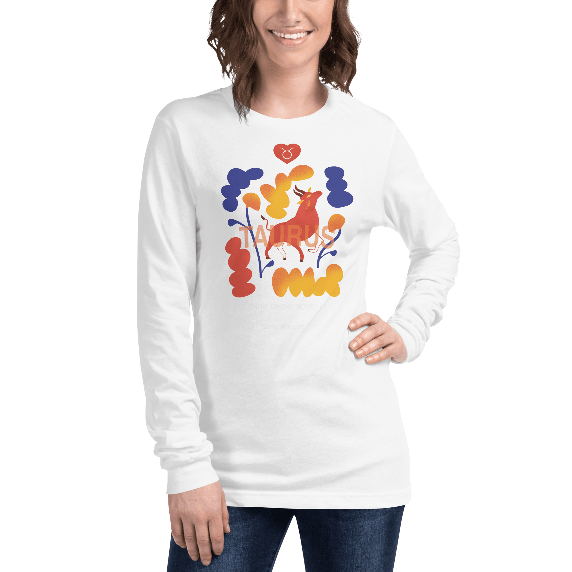 Taurus Unisex Long Sleeve Tee Jerry Maguire Edition - 