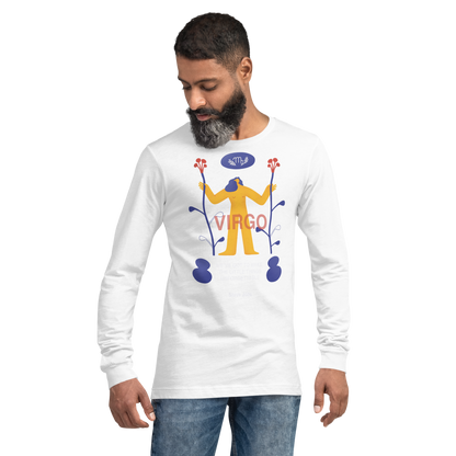 VIRGO Unisex Long Sleeve Tee Steve Jobs Edition