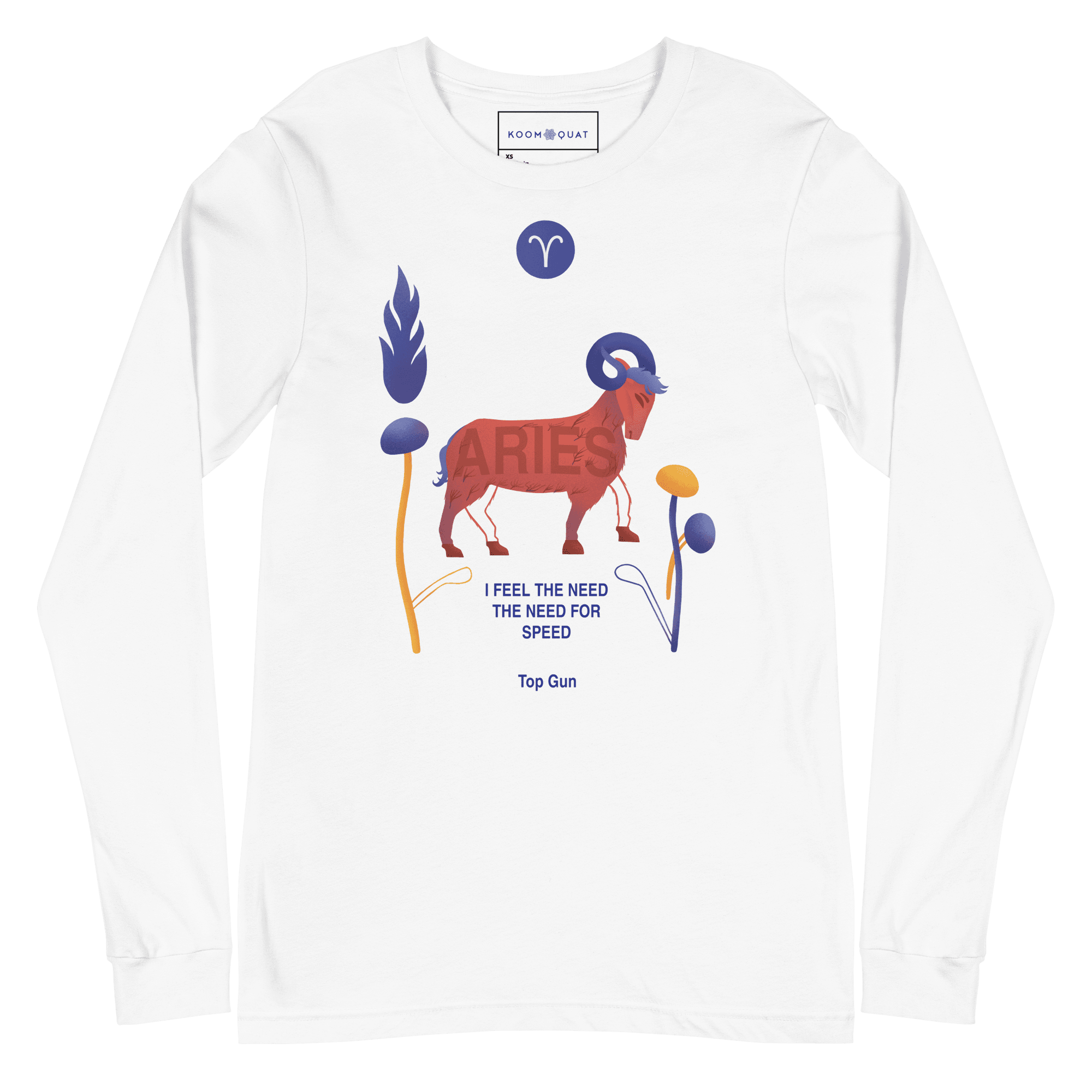Aries Unisex Long Sleeve Tee Top Gun - Edition - 