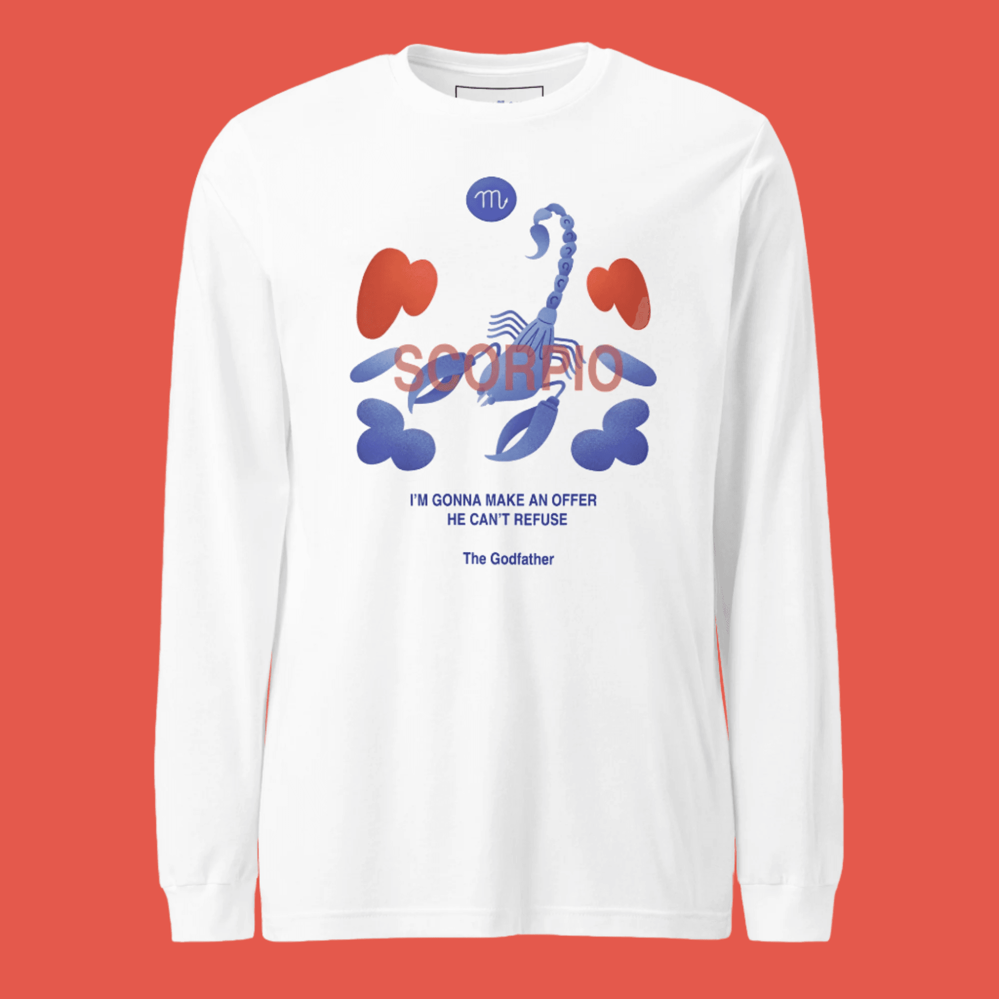 Scorpio Unisex Long Sleeve Tee - Godfather B Edition - 