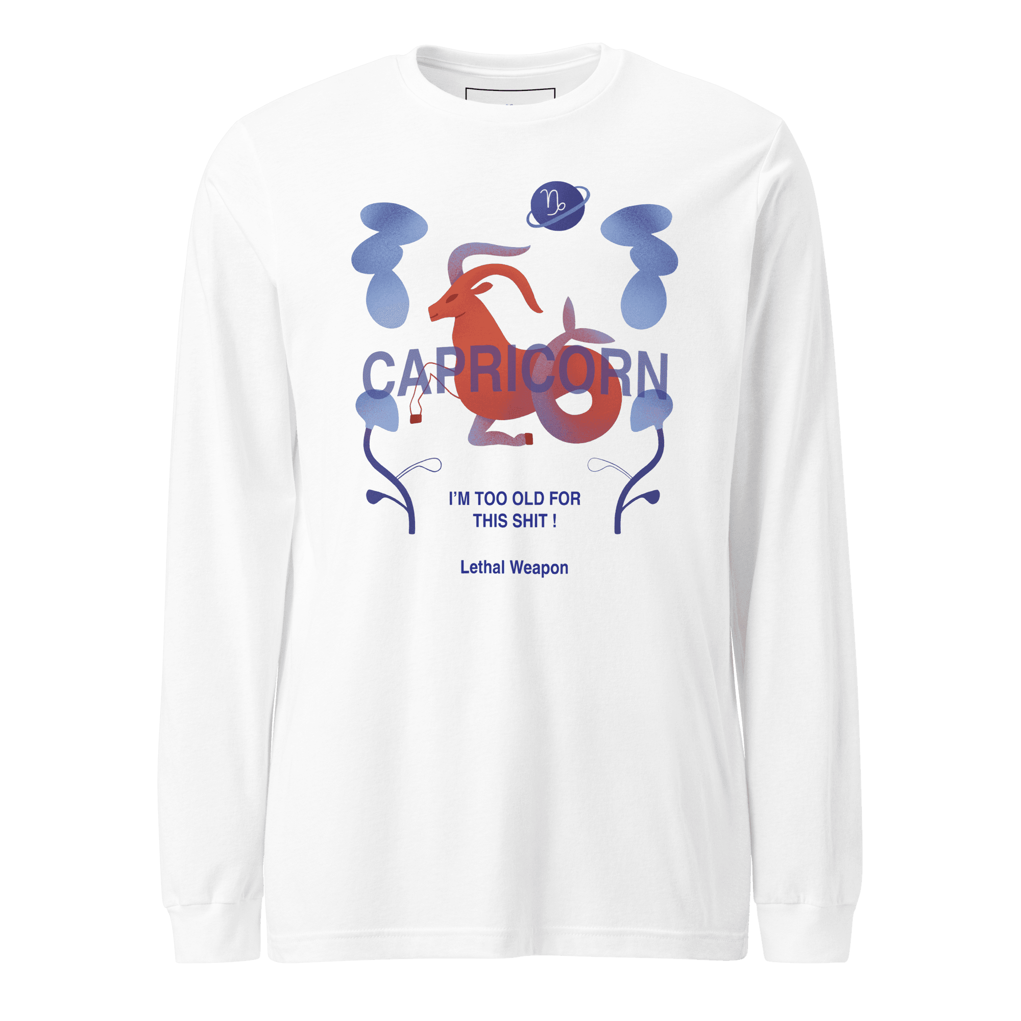 Capricorn Unisex Long Sleeve Tee - Lethal Weapon Edition - 