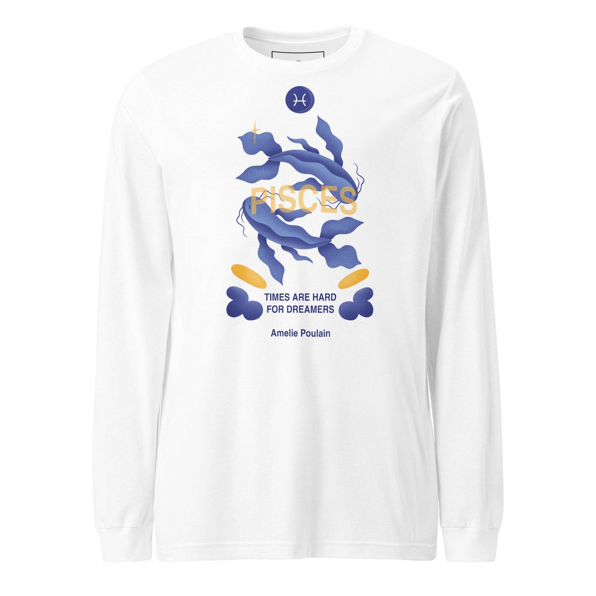 Pisces Unisex Long Sleeve Tee - Amelie Poulain Edition - 