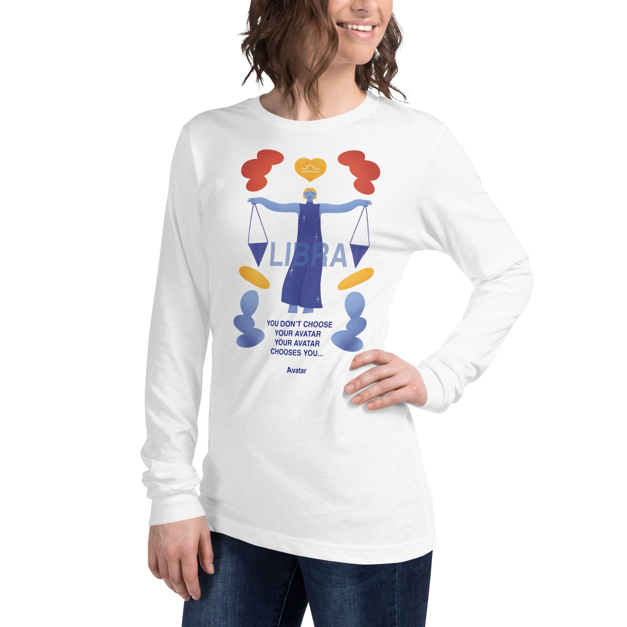Libra Unisex Long Sleeve Tee - Avatar Edition - 