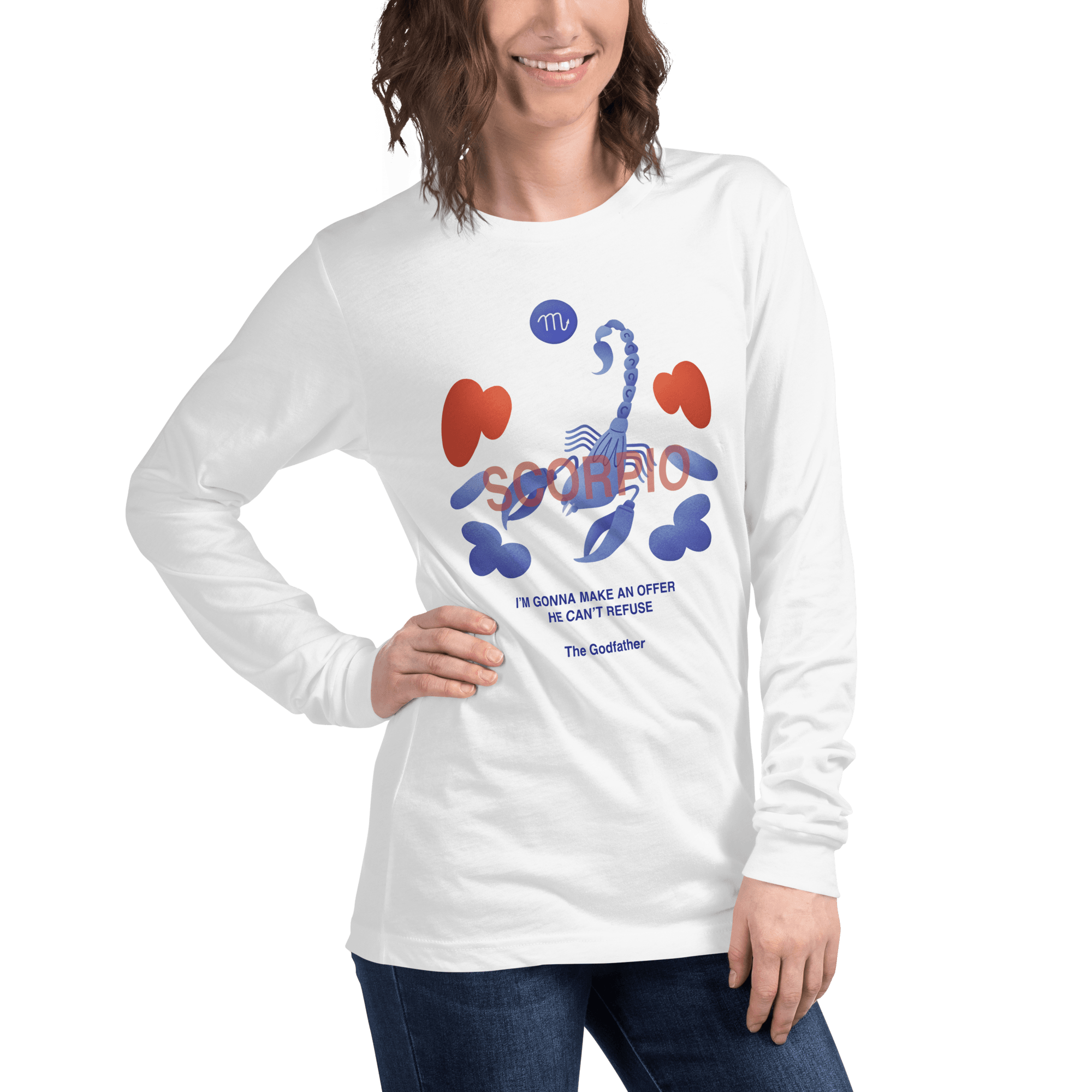 Scorpio Unisex Long Sleeve Tee - Godfather B Edition - 
