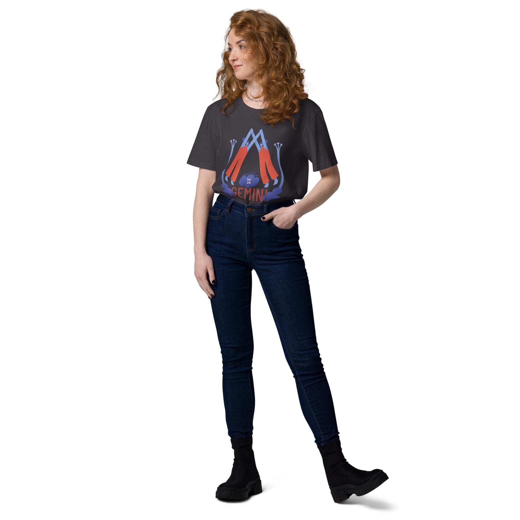 Gemini Unisex Organic Cotton T-Shirt - Raw Edition - 