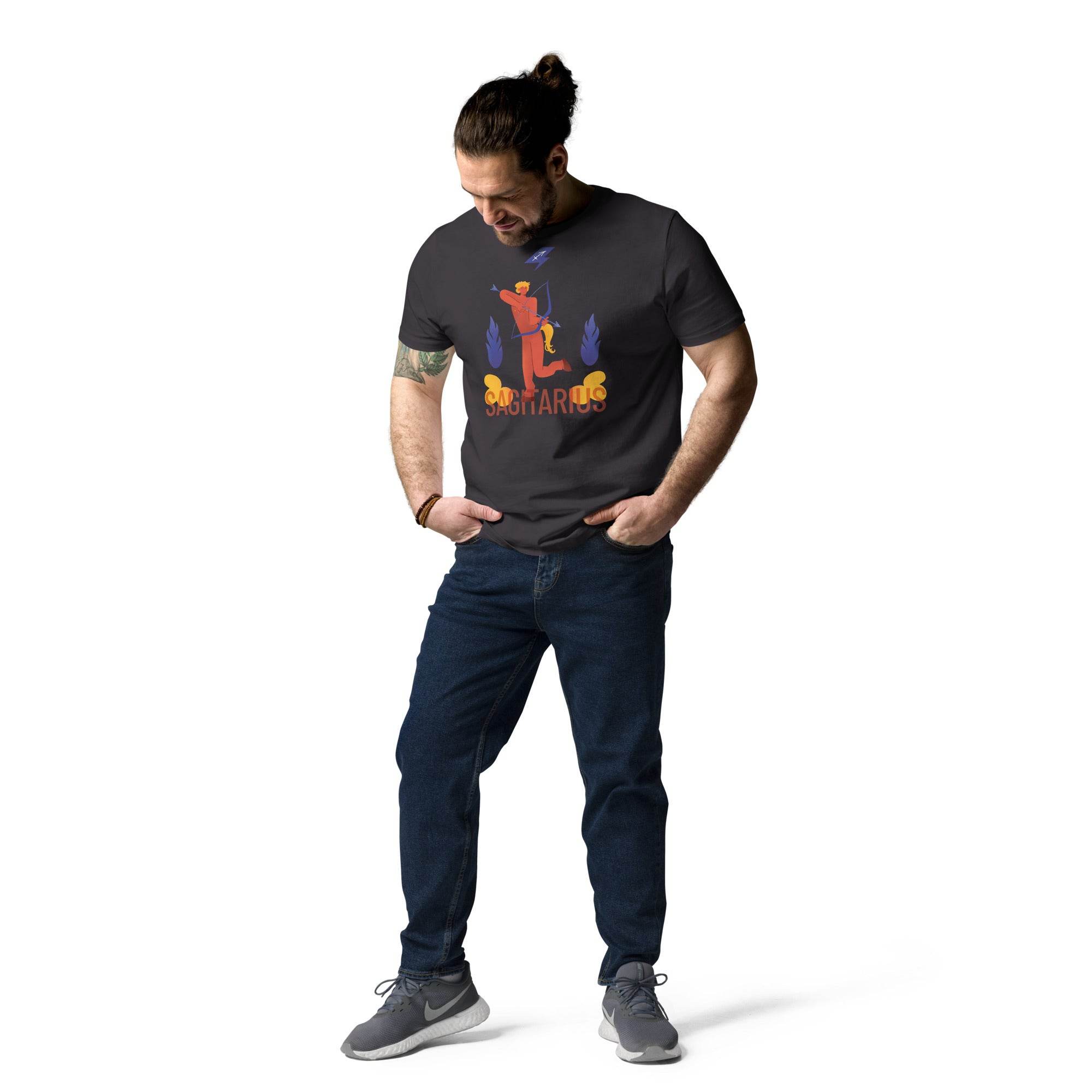 Sagittarius Unisex Organic Cotton T-Shirt - Raw Edition - 