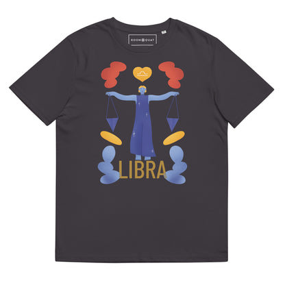 Libra Unisex Organic Cotton T-Shirt - Raw Edition