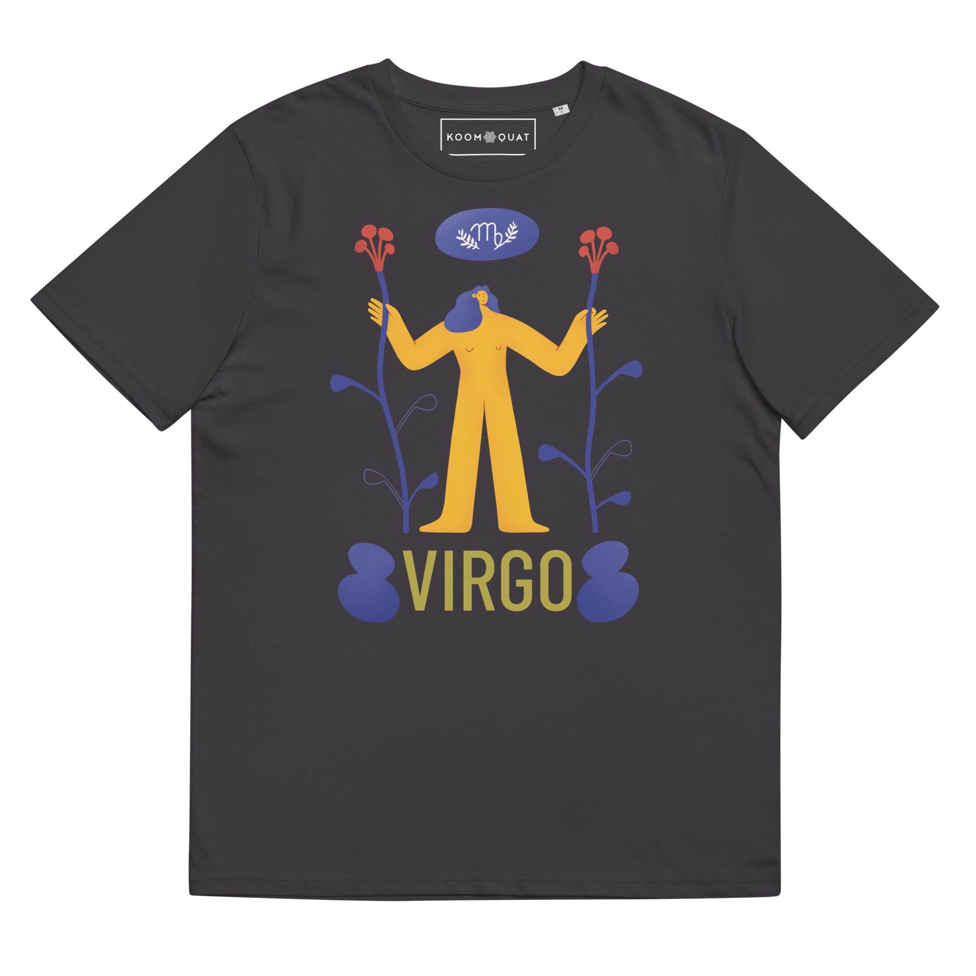 Virgo Unisex Organic Cotton T-Shirt - Raw Edition - 