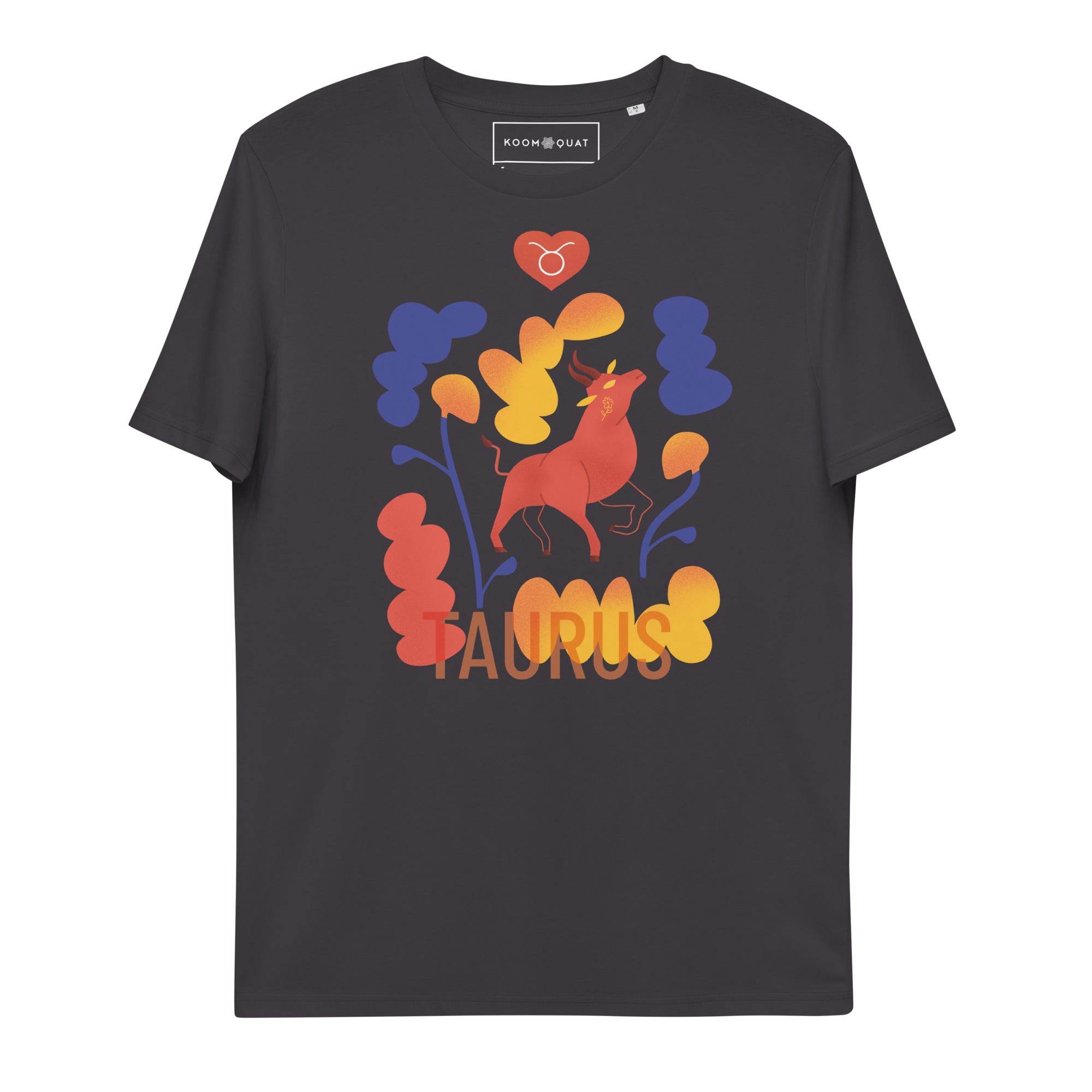 TAURUS Unisex Organic Cotton T-Shirt Raw - 