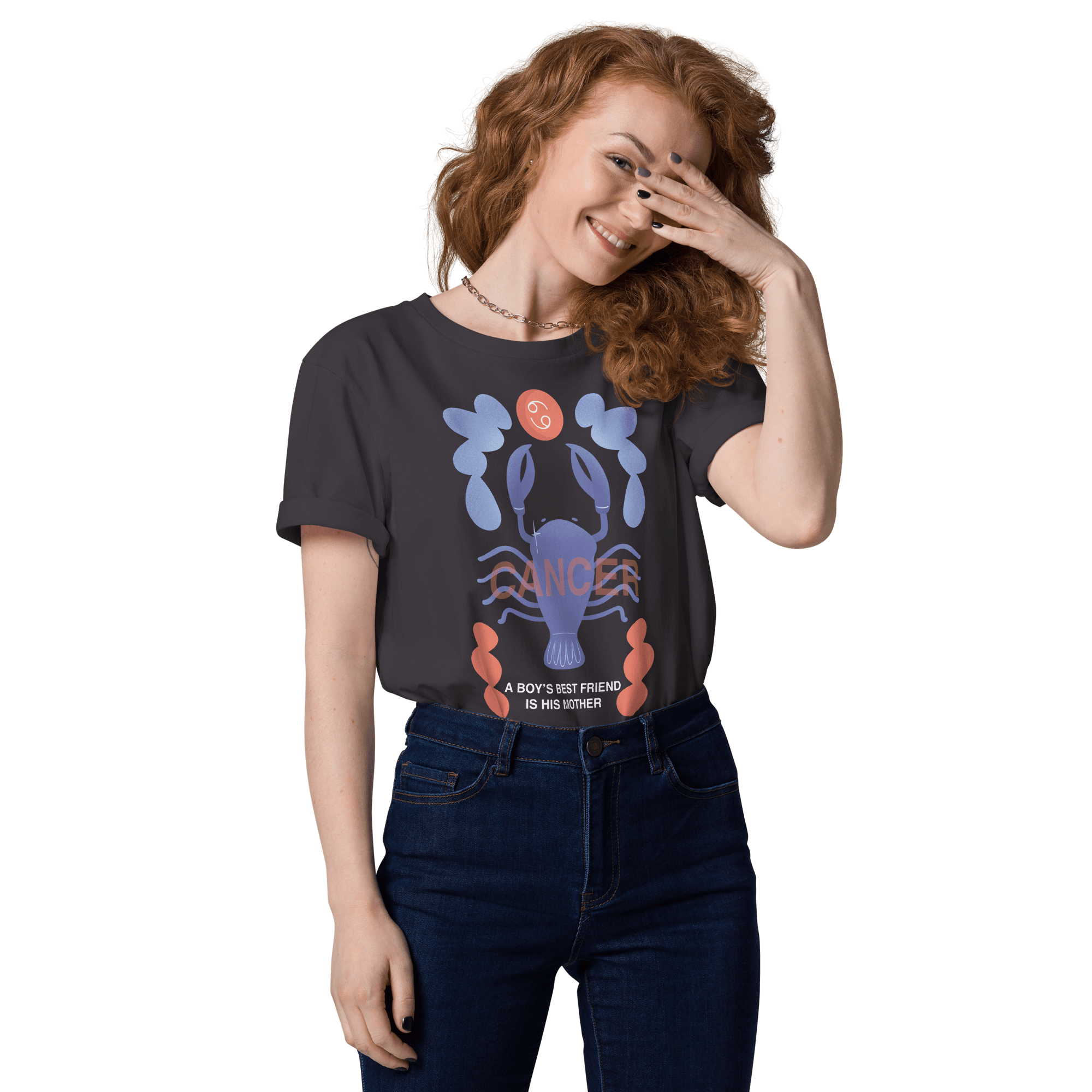Cancer Unisex Organic Cotton T-Shirt - Psycho Edition - 
