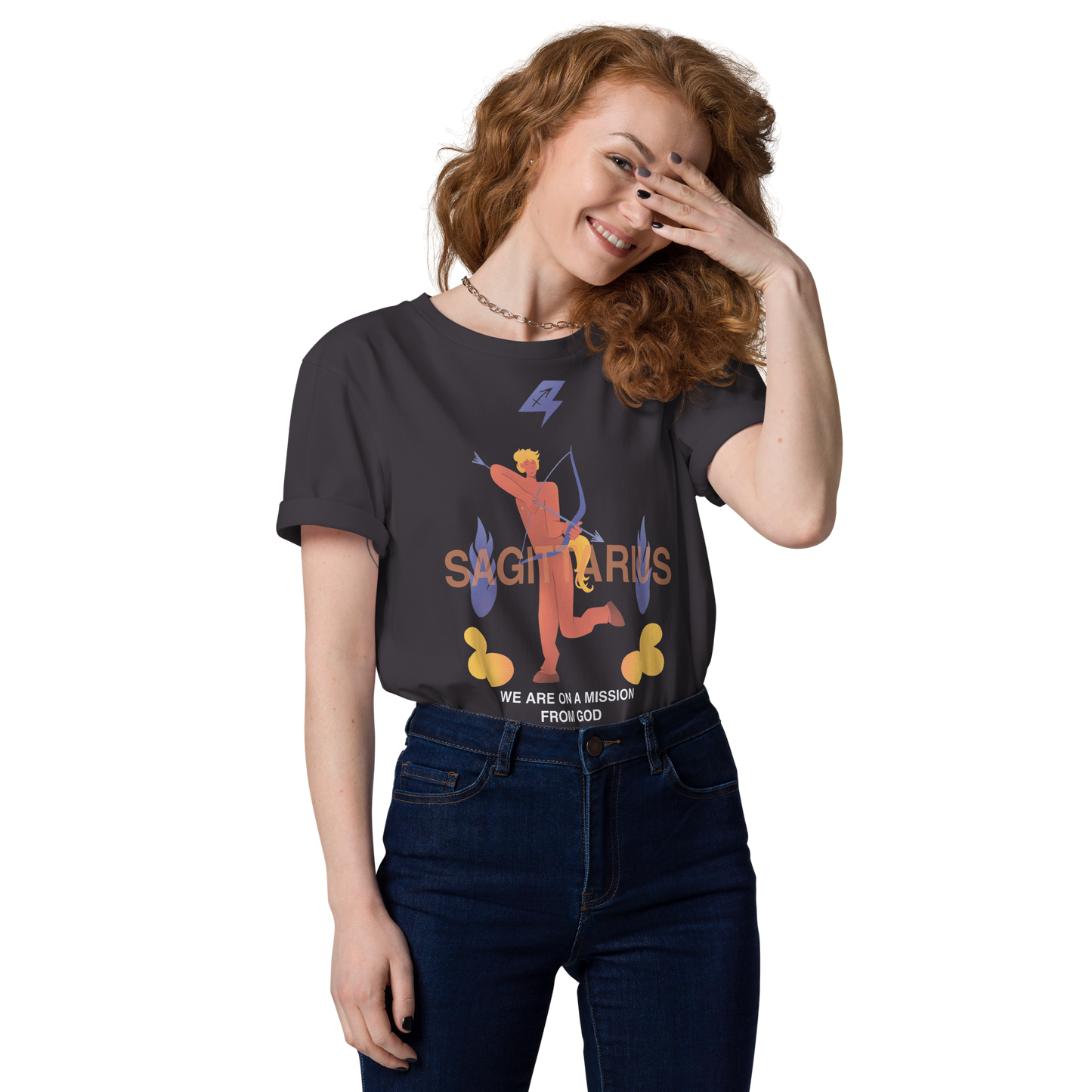 Sagittarius Unisex Organic Cotton T-Shirt - The Blues Brothers Edition