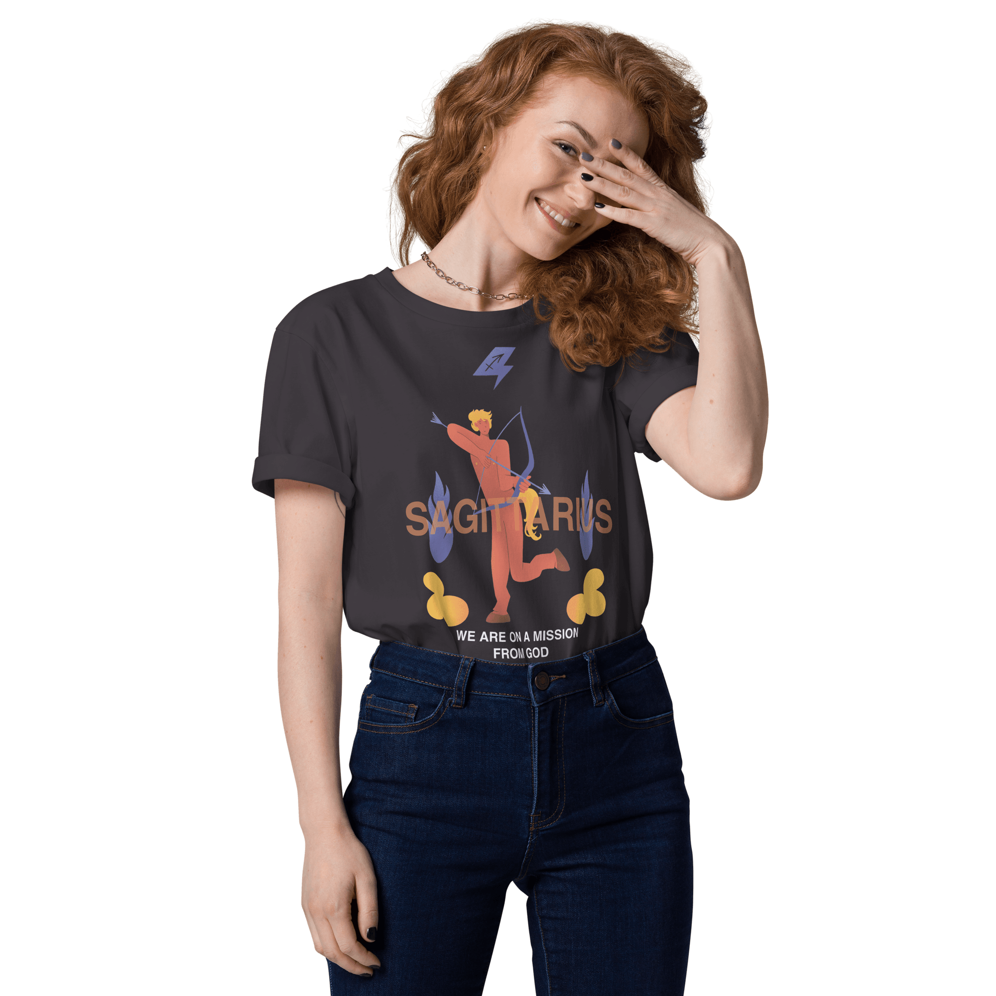 Sagittarius Unisex Organic Cotton T-Shirt - The Blues Brothers Edition - 