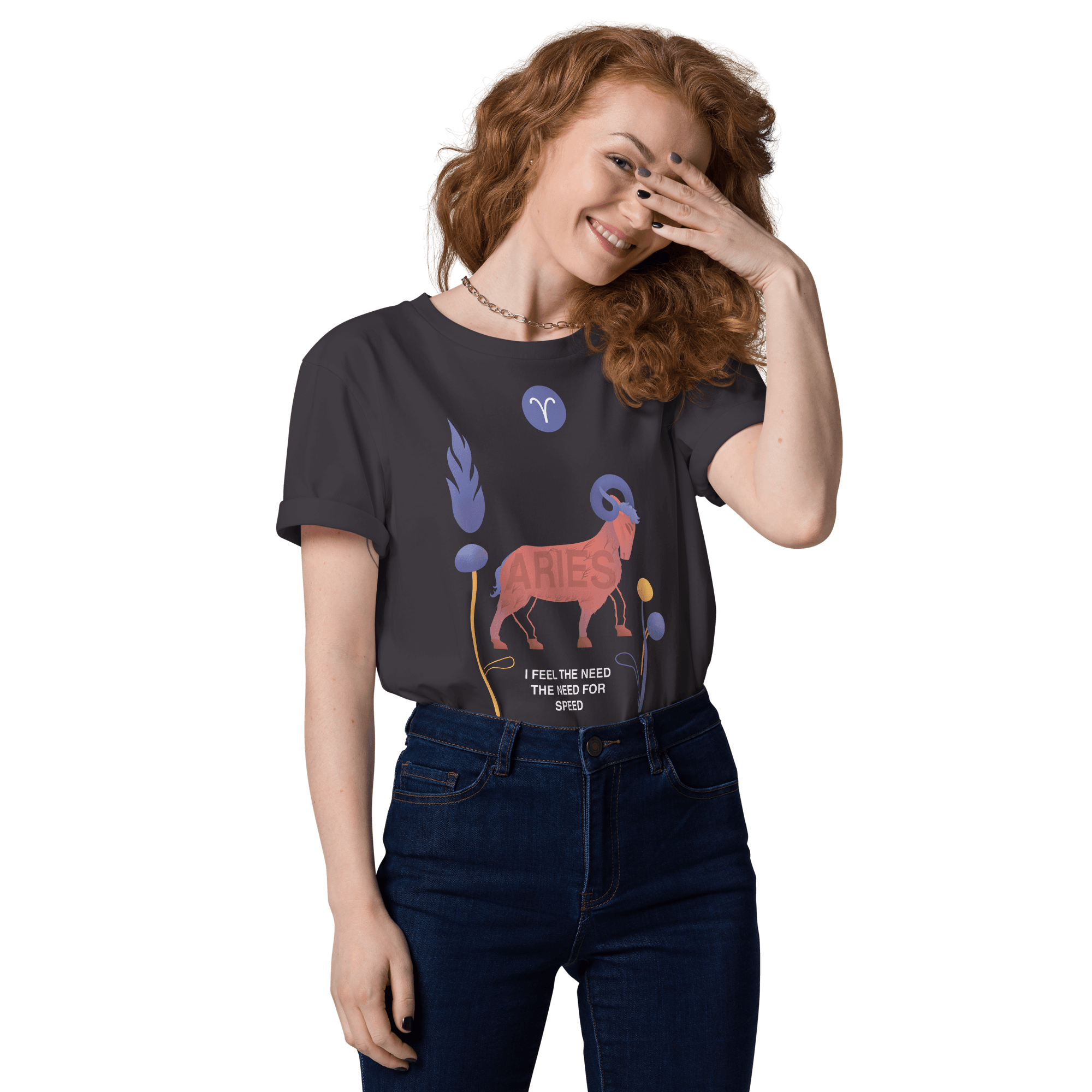 ARIES Unisex Organic Cotton T-Shirt Top Gun - Edition - 