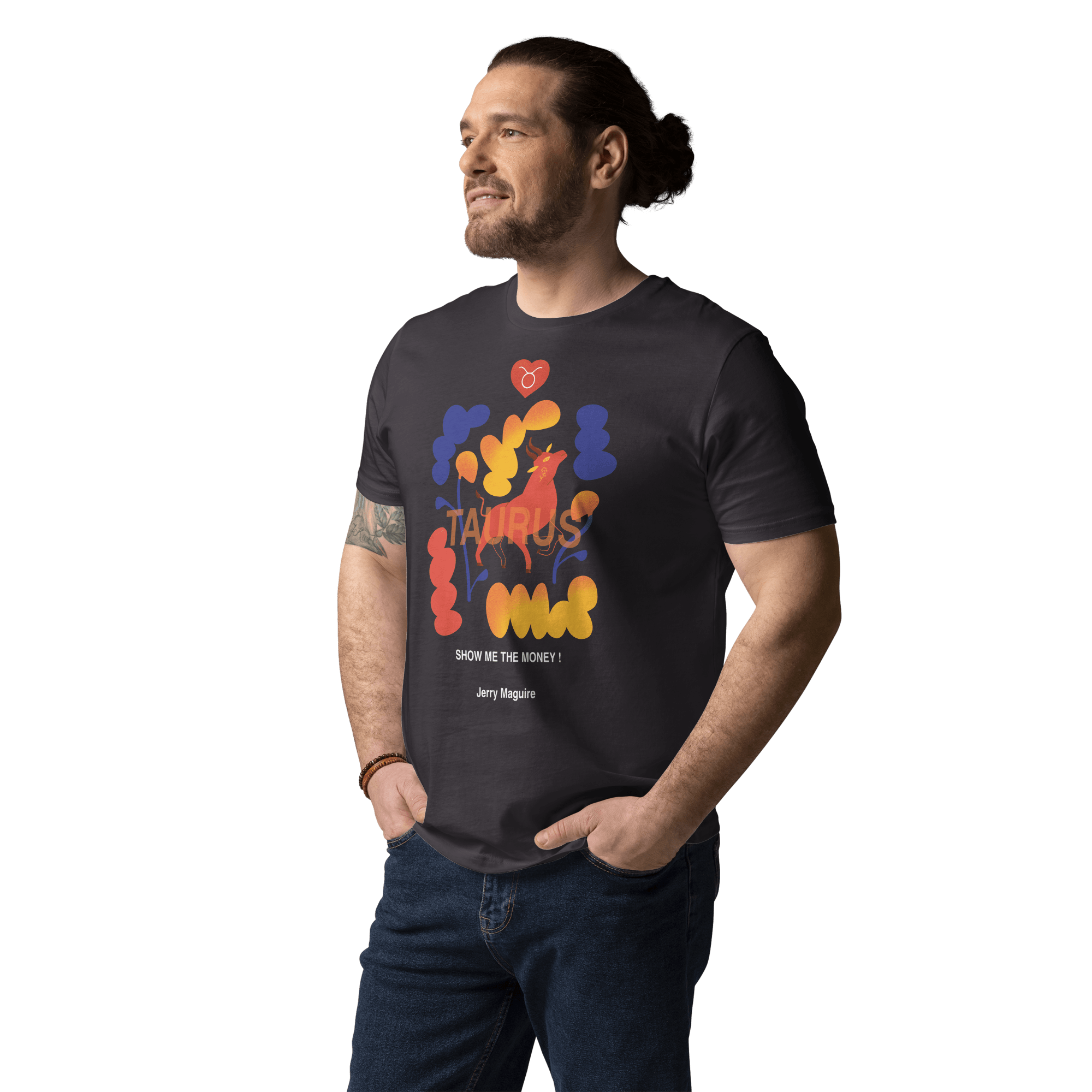 Taurus Unisex organic cotton t-shirt Jerry Maguire Edition - 