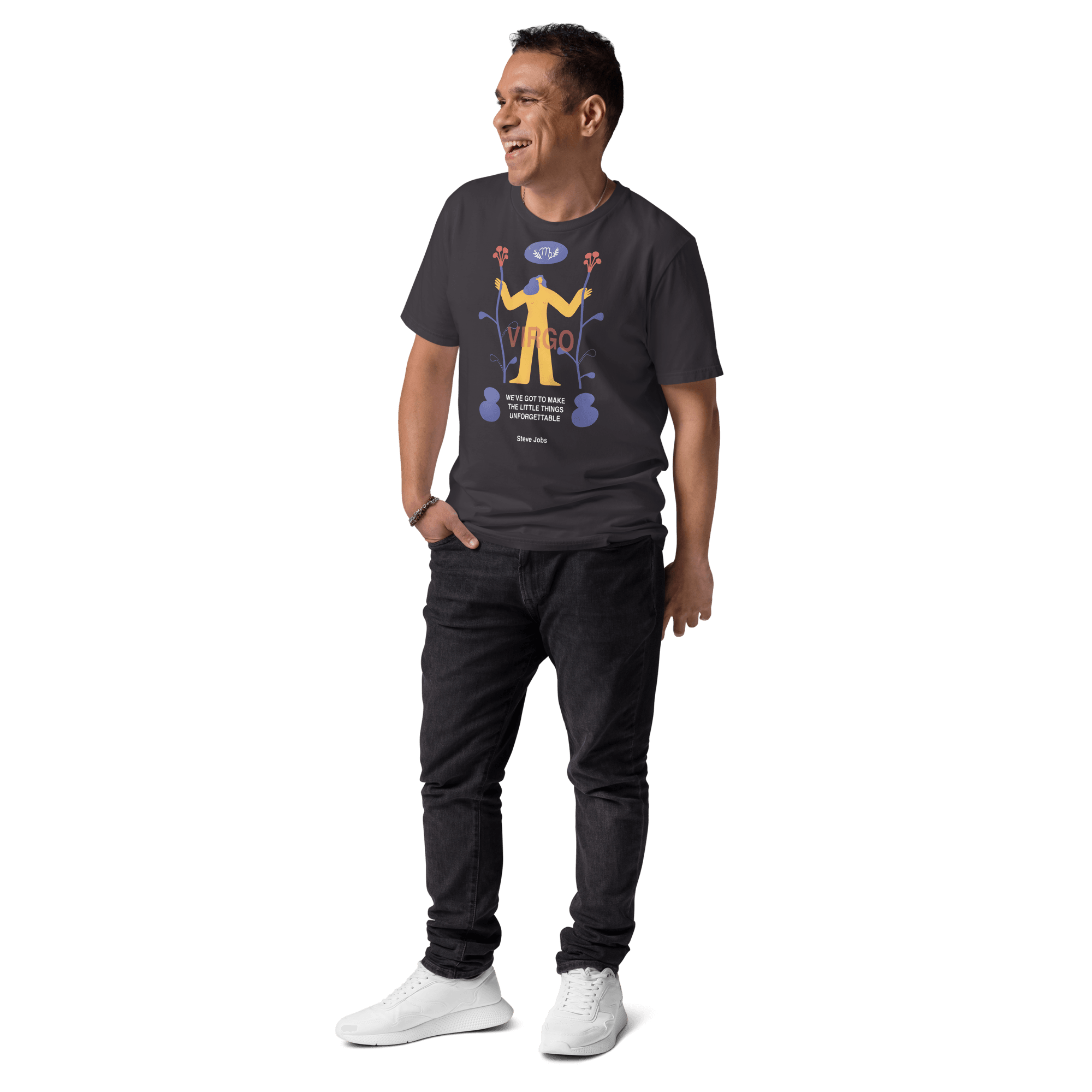 VIRGO Unisex organic cotton t-shirt Steve Jobs Edition - 