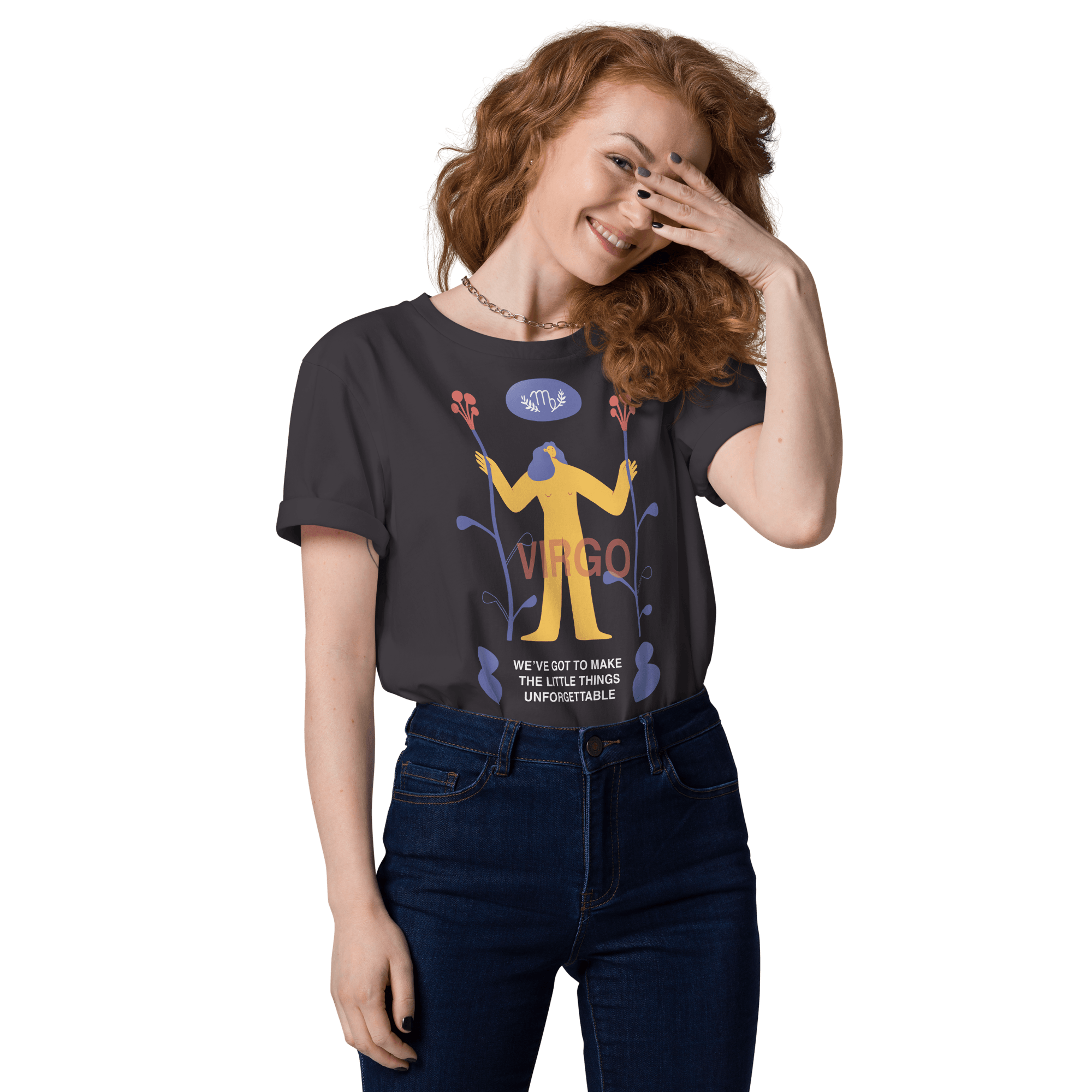 VIRGO Unisex organic cotton t-shirt Steve Jobs Edition - 