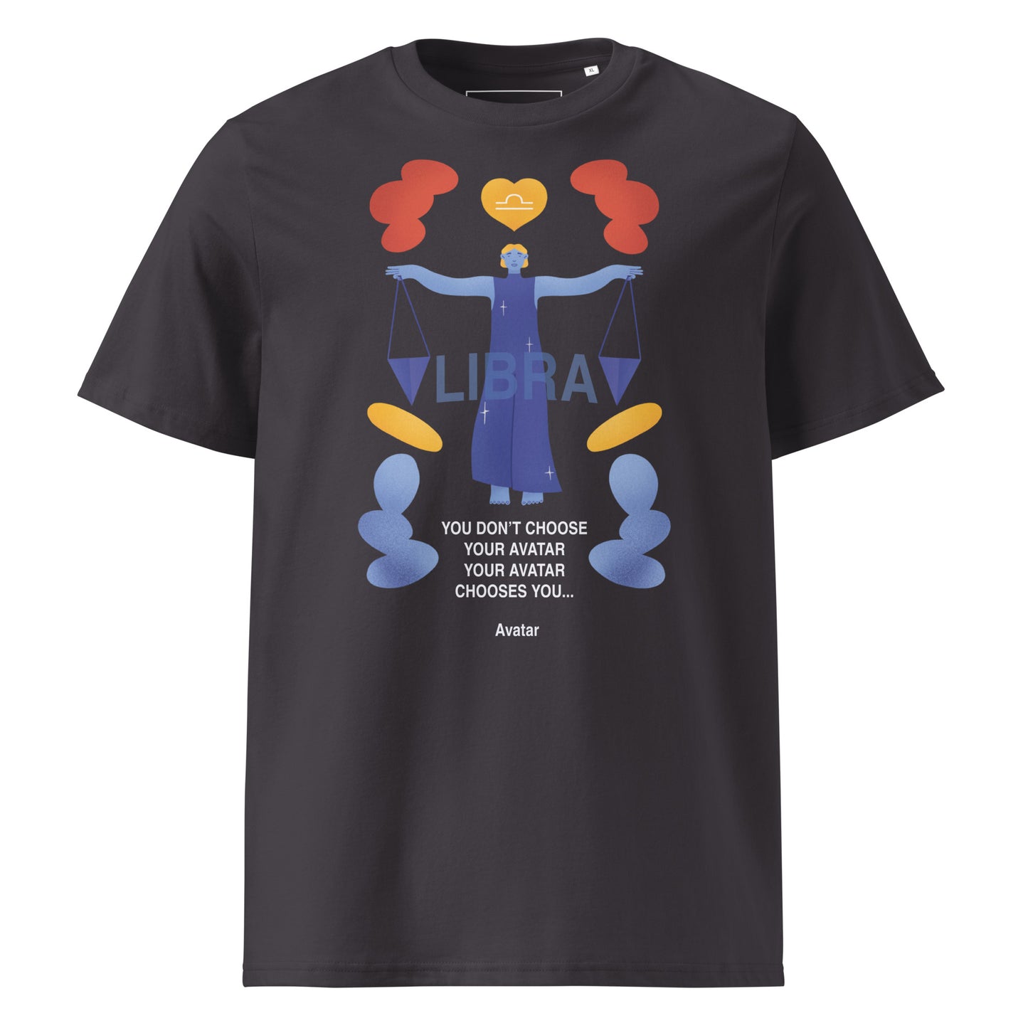 Libra Unisex Organic Cotton T-Shirt - Avatar Edition