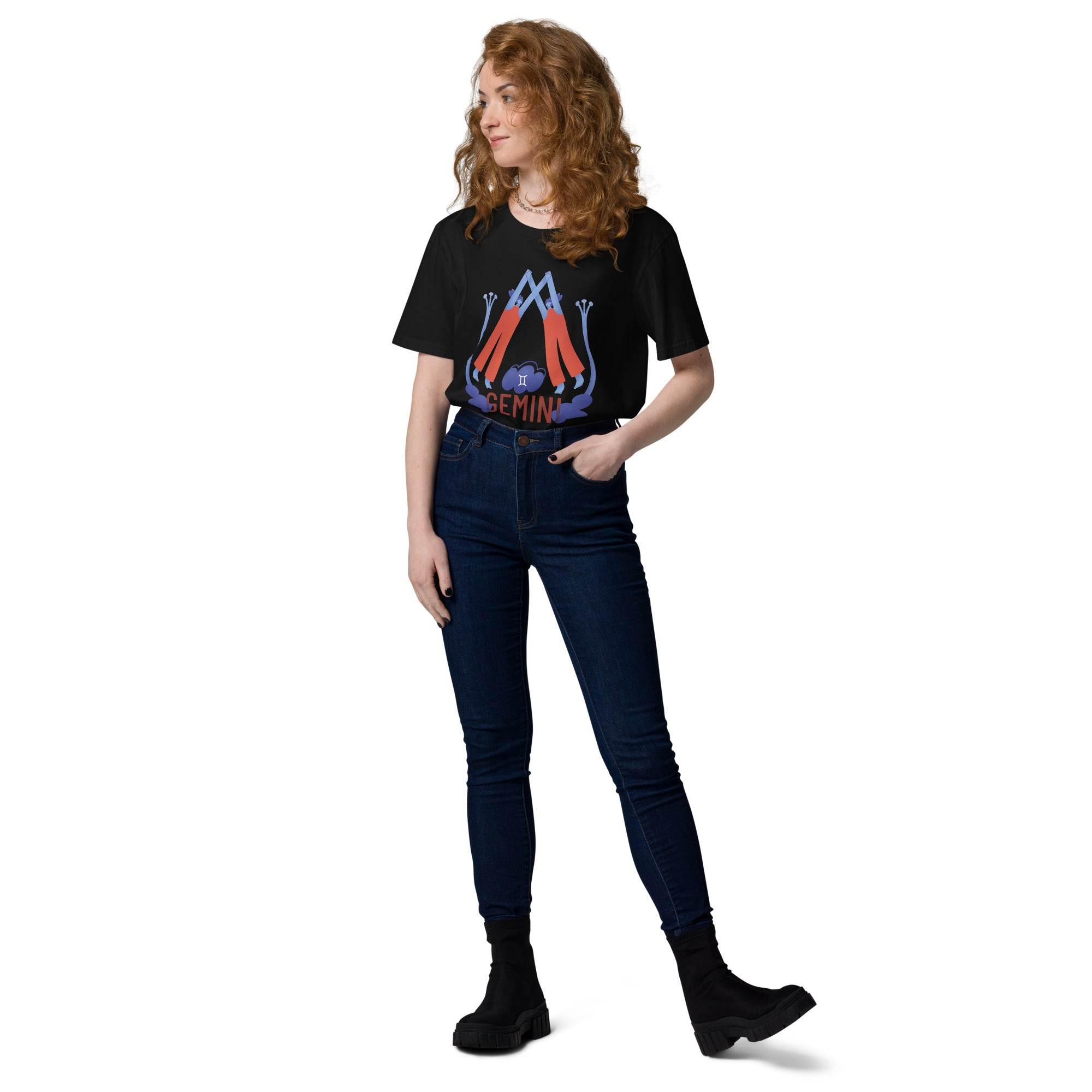 Gemini Unisex Organic Cotton T-Shirt - Raw Edition - 